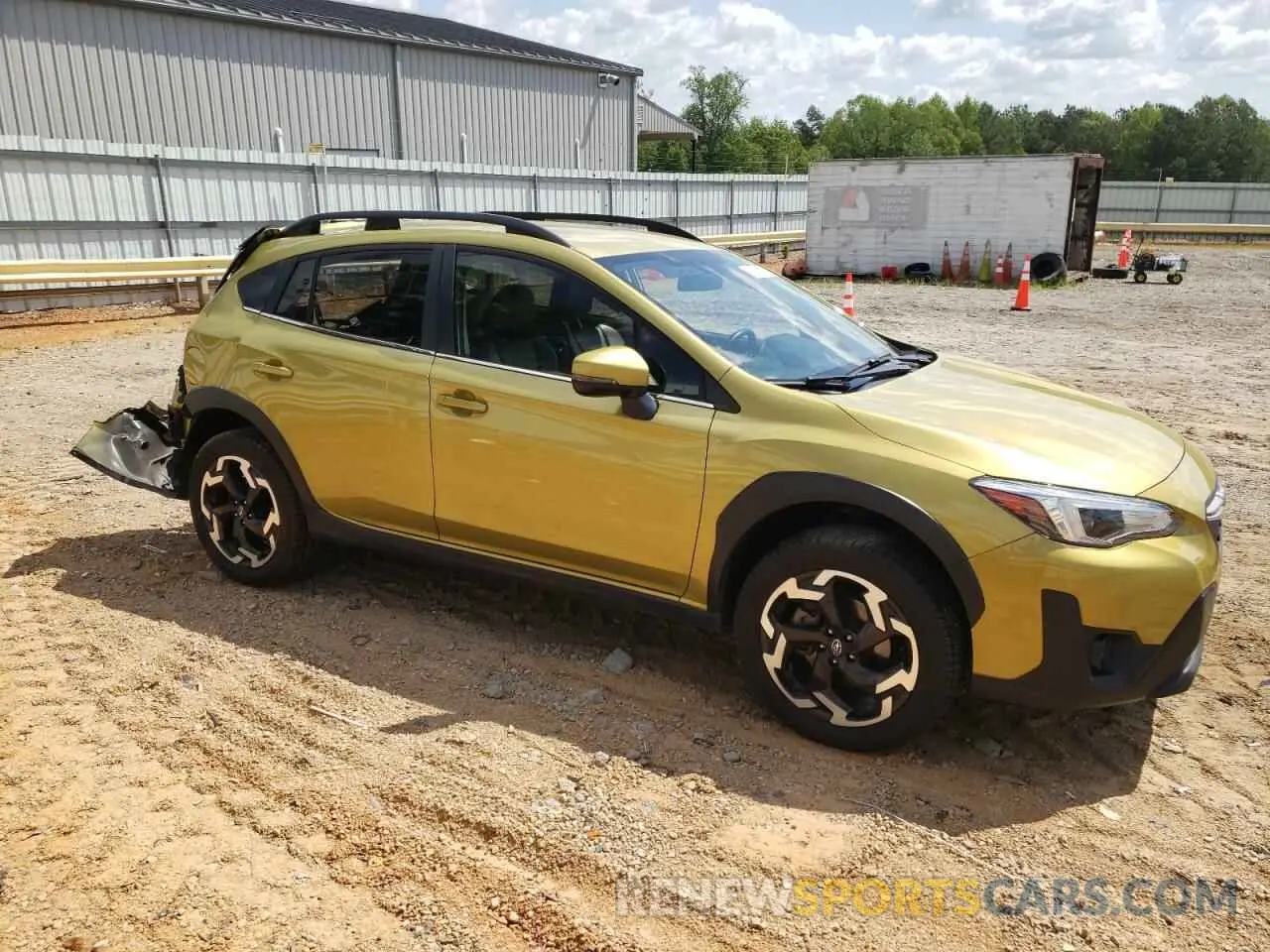 4 Photograph of a damaged car JF2GTHMC2NH262170 SUBARU CROSSTREK 2022