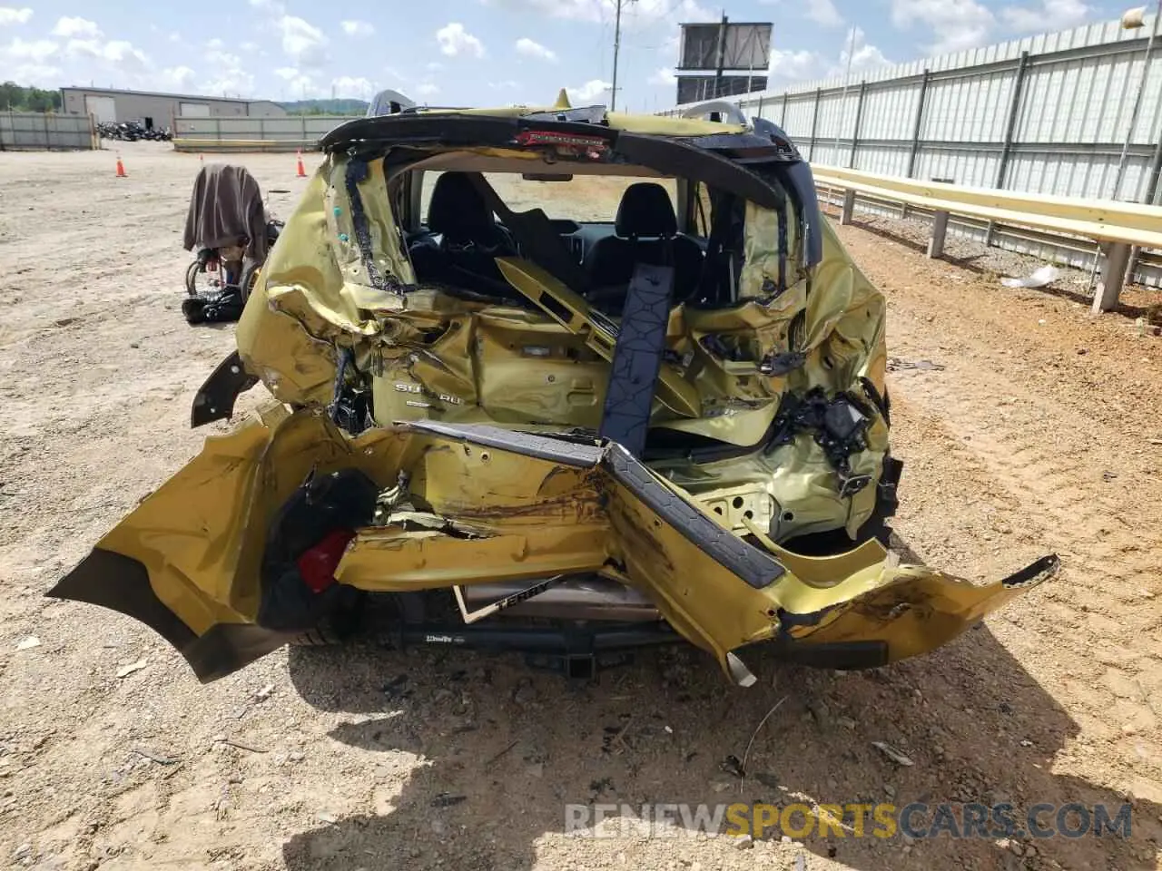 6 Photograph of a damaged car JF2GTHMC2NH262170 SUBARU CROSSTREK 2022