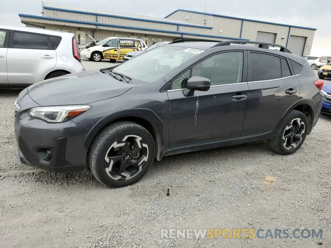 1 Photograph of a damaged car JF2GTHMC3N8231185 SUBARU CROSSTREK 2022