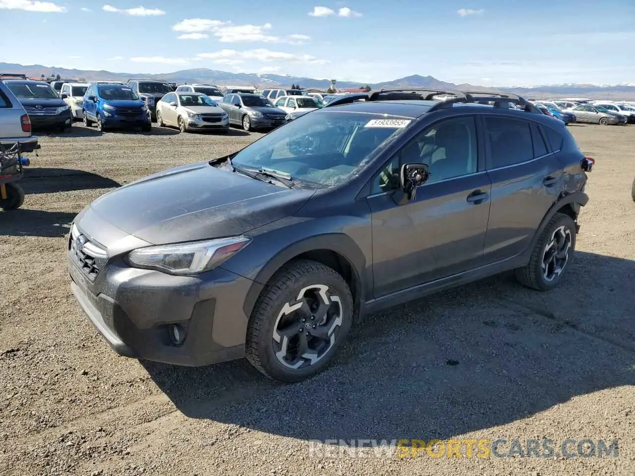 1 Photograph of a damaged car JF2GTHMC3N8249900 SUBARU CROSSTREK 2022