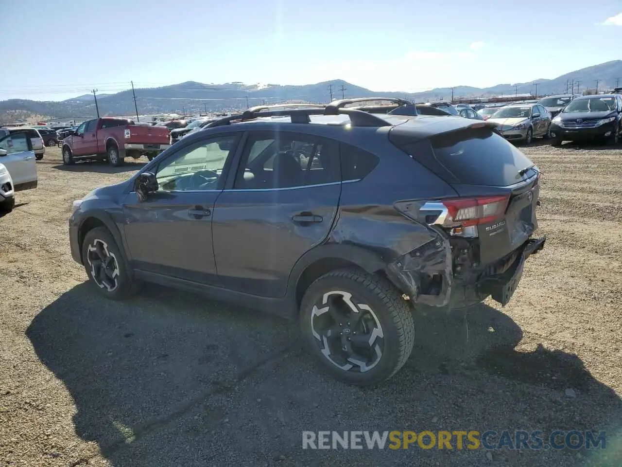 2 Photograph of a damaged car JF2GTHMC3N8249900 SUBARU CROSSTREK 2022