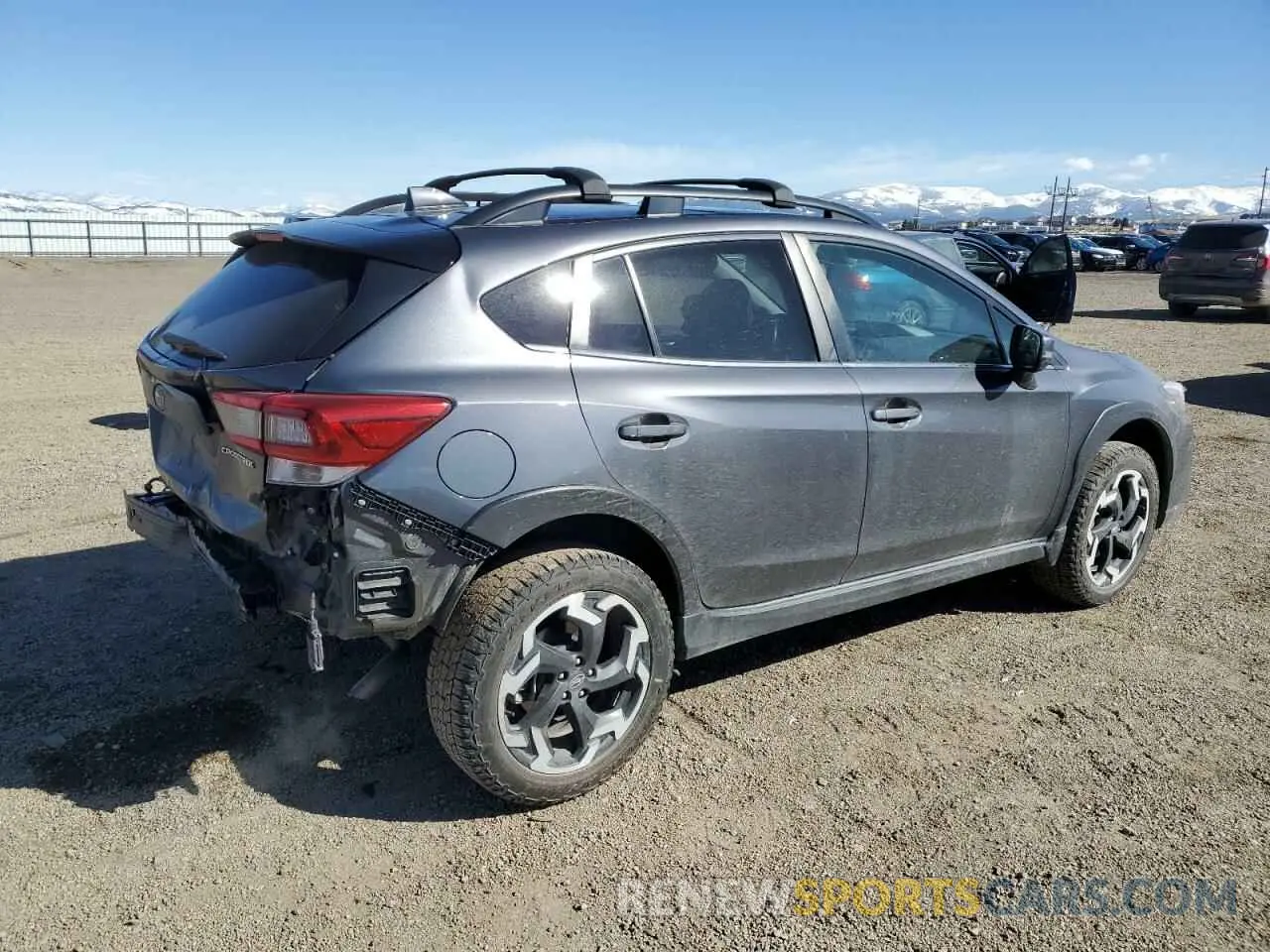 3 Photograph of a damaged car JF2GTHMC3N8249900 SUBARU CROSSTREK 2022