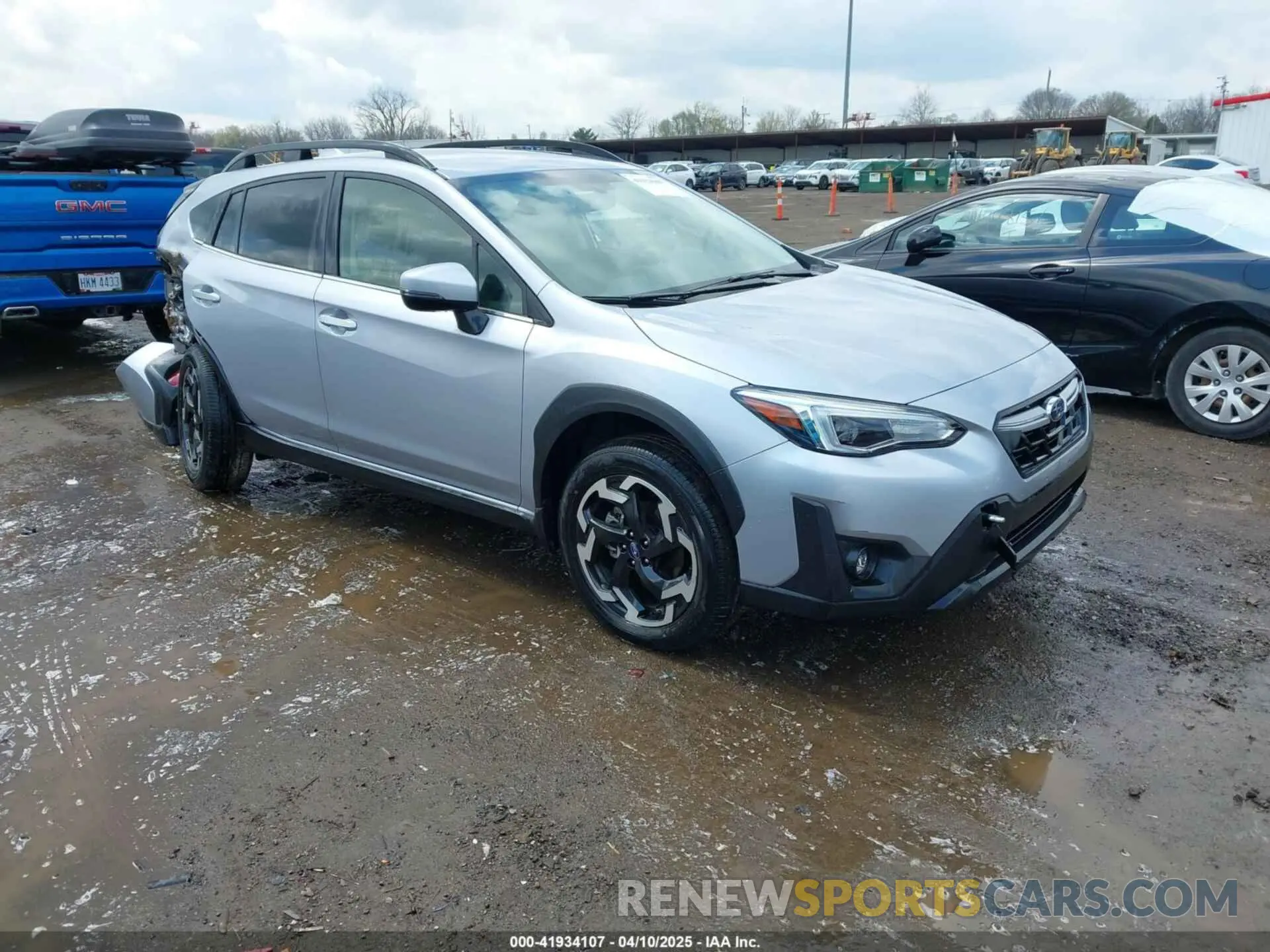 1 Photograph of a damaged car JF2GTHMC4N8255902 SUBARU CROSSTREK 2022