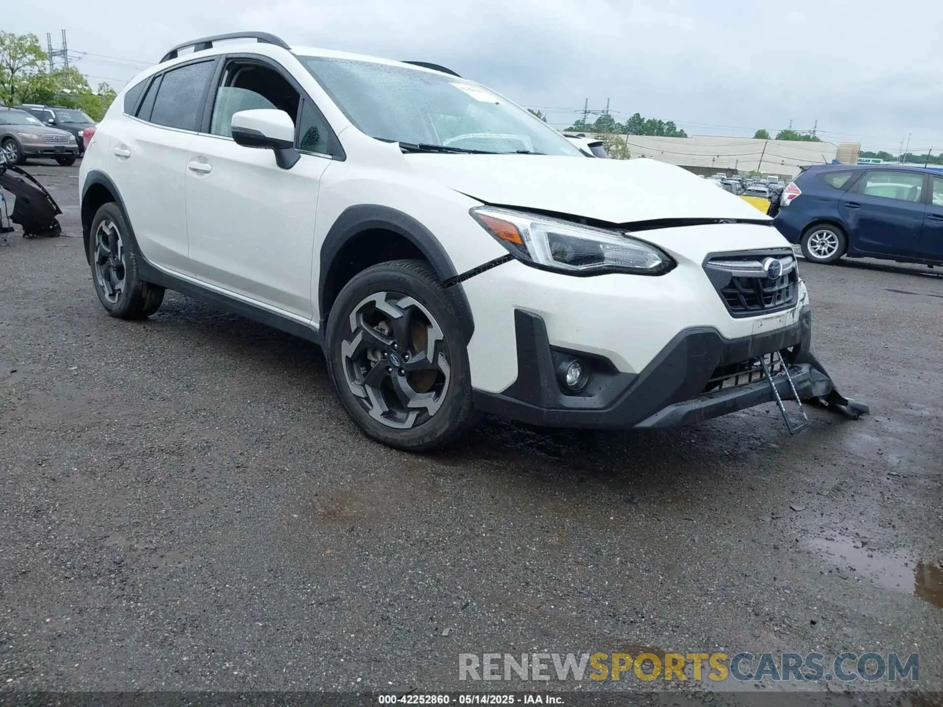 1 Photograph of a damaged car JF2GTHMC5N8231379 SUBARU CROSSTREK 2022