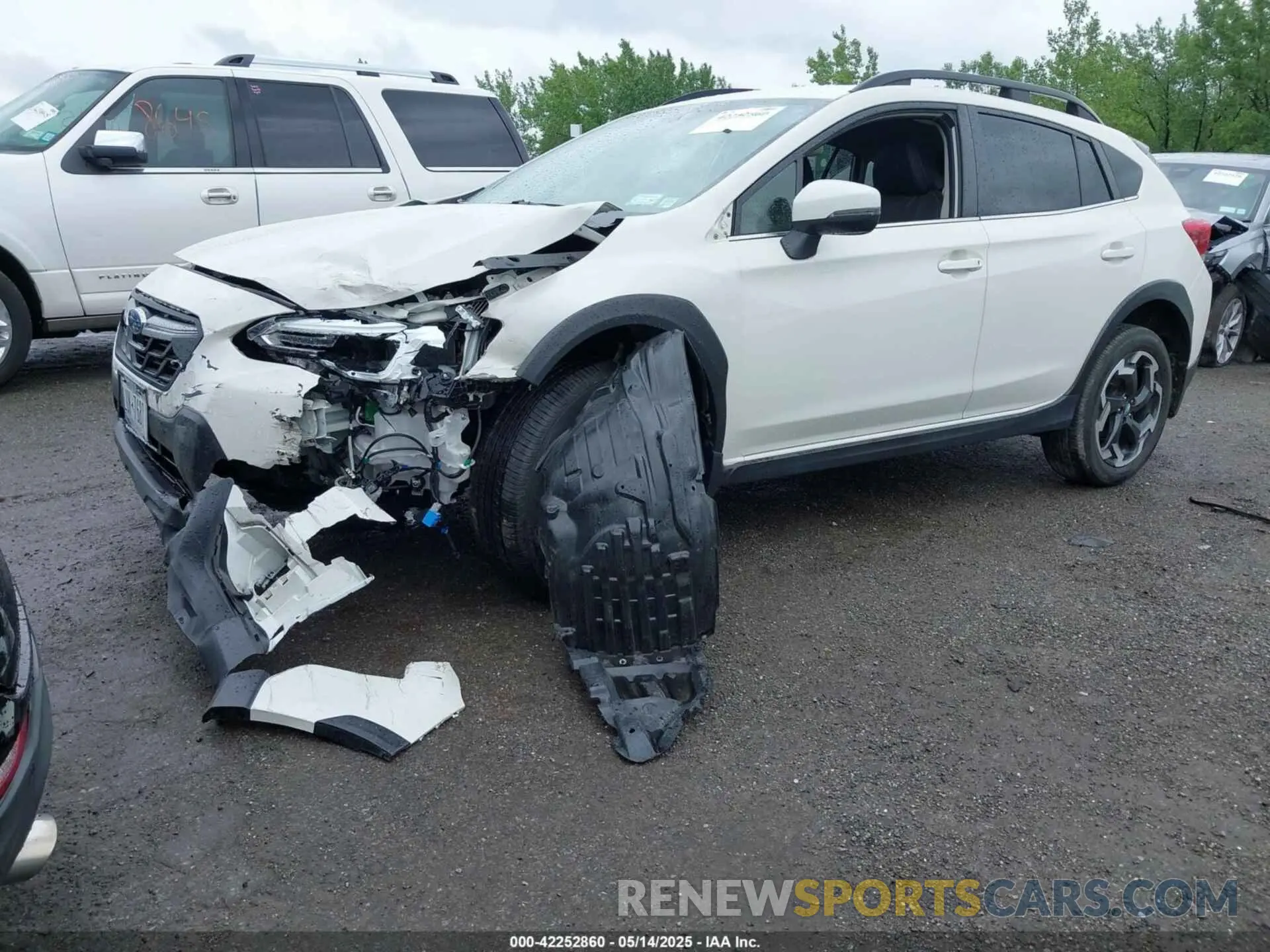 2 Photograph of a damaged car JF2GTHMC5N8231379 SUBARU CROSSTREK 2022