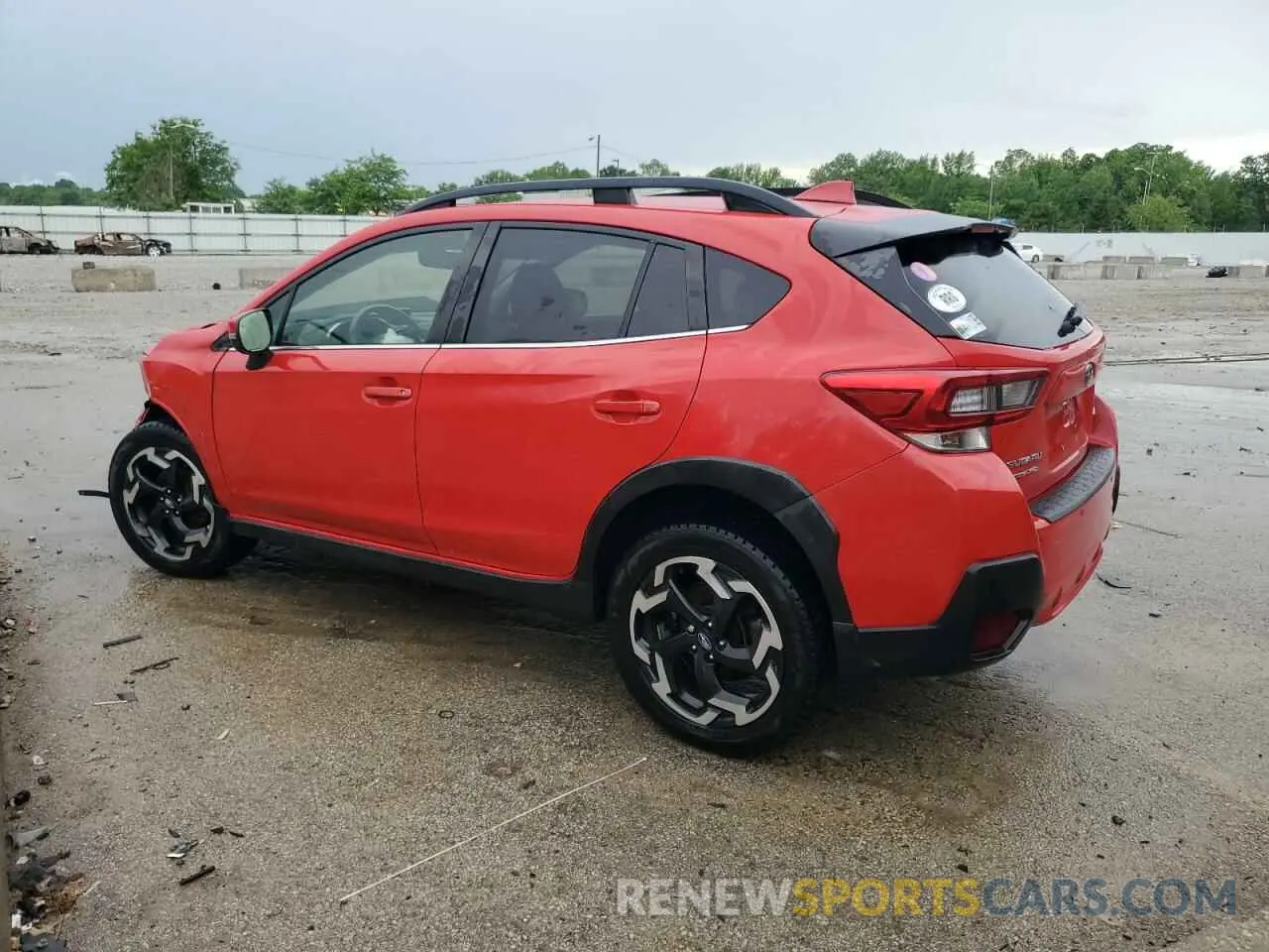 2 Photograph of a damaged car JF2GTHMC8NH204550 SUBARU CROSSTREK 2022