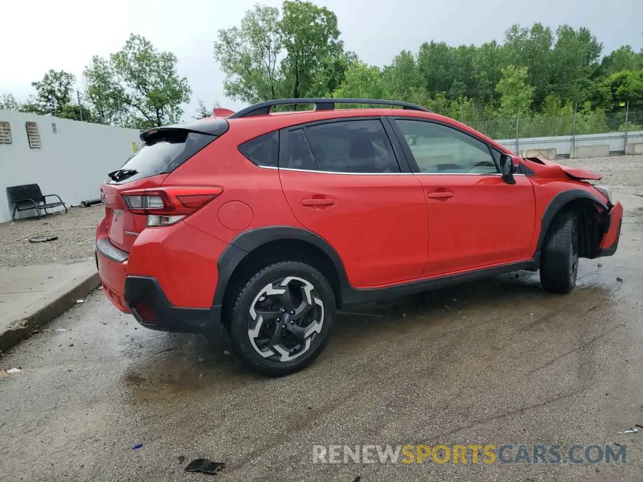 3 Photograph of a damaged car JF2GTHMC8NH204550 SUBARU CROSSTREK 2022
