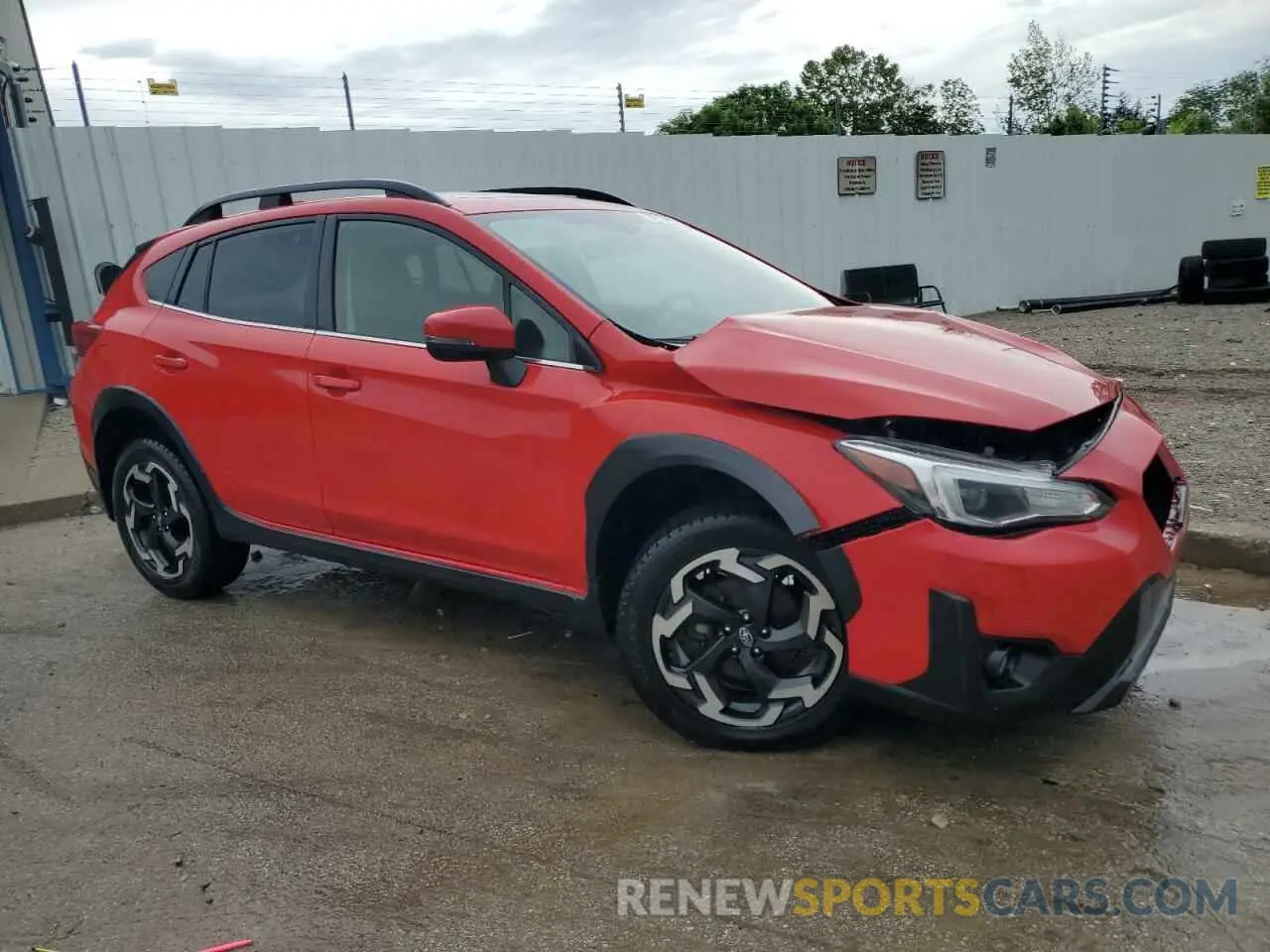 4 Photograph of a damaged car JF2GTHMC8NH204550 SUBARU CROSSTREK 2022