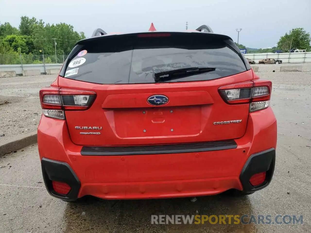 6 Photograph of a damaged car JF2GTHMC8NH204550 SUBARU CROSSTREK 2022