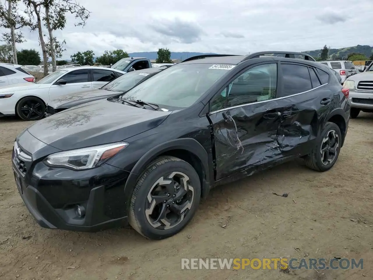 1 Photograph of a damaged car JF2GTHMCXNH236819 SUBARU CROSSTREK 2022