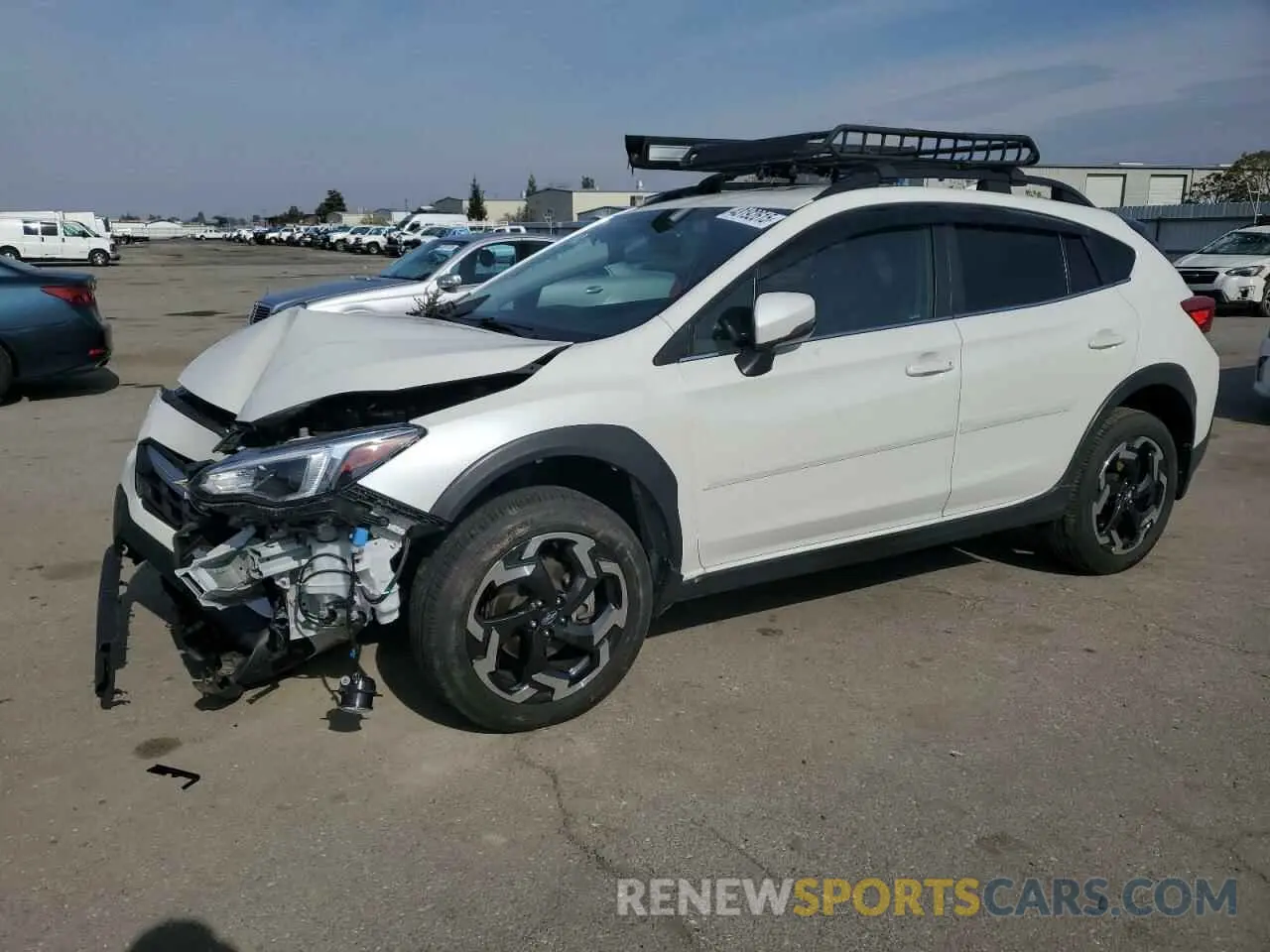 1 Photograph of a damaged car JF2GTHMCXNH265060 SUBARU CROSSTREK 2022