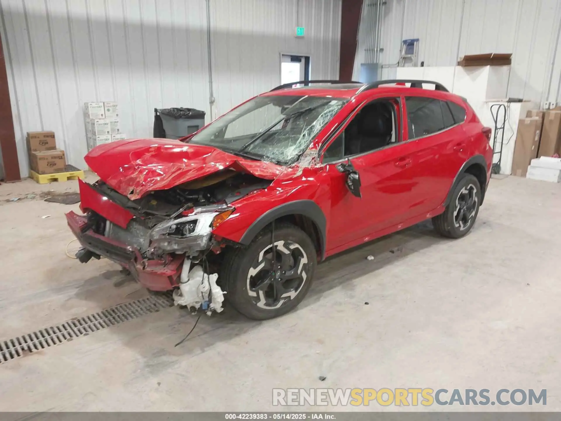 2 Photograph of a damaged car JF2GTHNC1NH224511 SUBARU CROSSTREK 2022