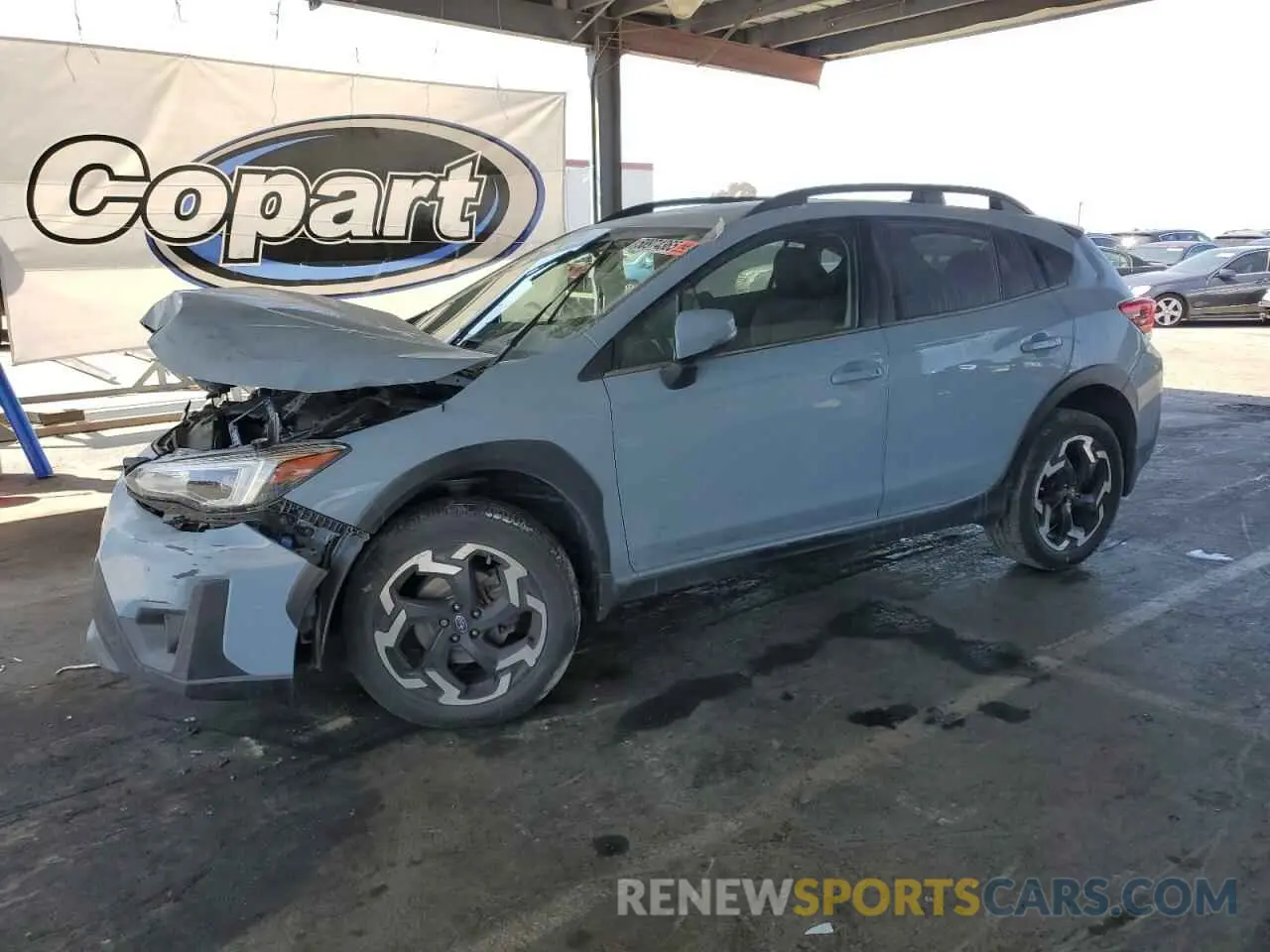 1 Photograph of a damaged car JF2GTHNC1NH287625 SUBARU CROSSTREK 2022