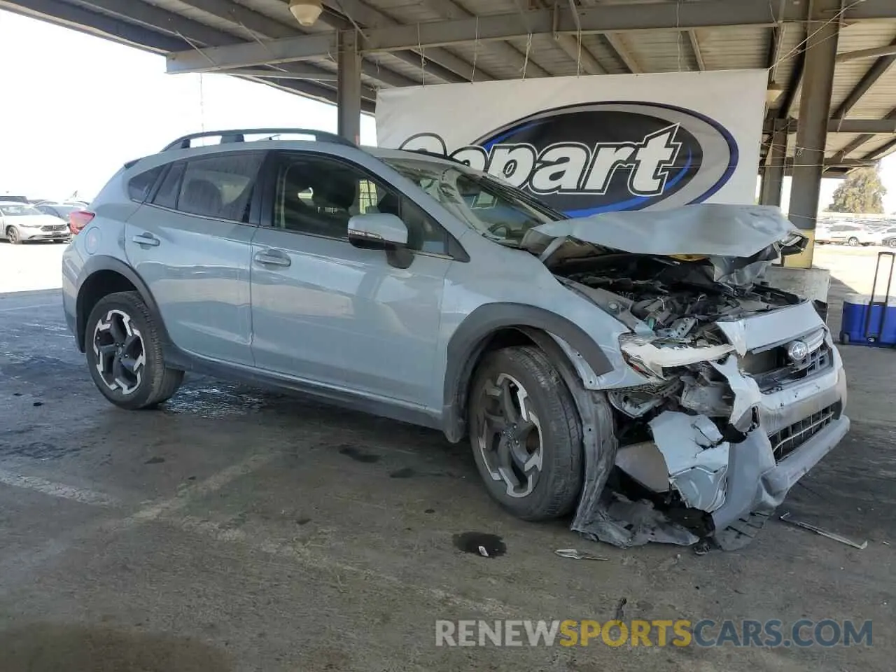 4 Photograph of a damaged car JF2GTHNC1NH287625 SUBARU CROSSTREK 2022