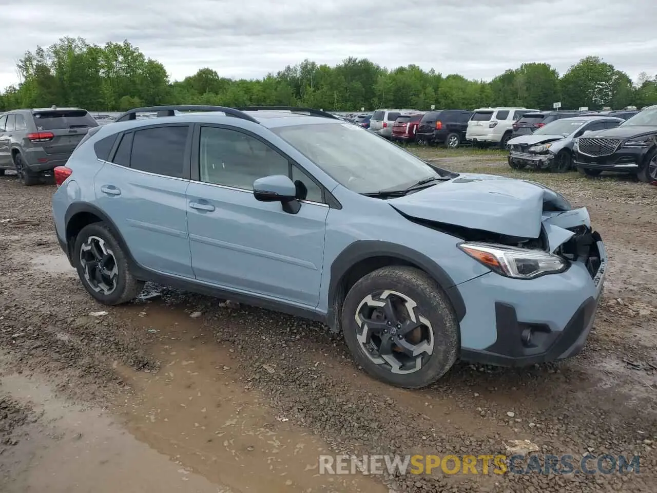 4 Photograph of a damaged car JF2GTHNC2NH214179 SUBARU CROSSTREK 2022