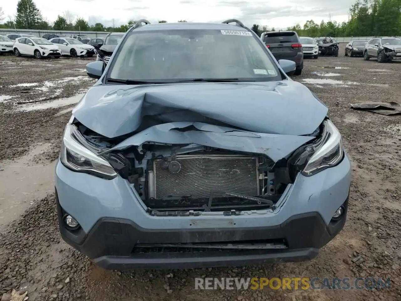 5 Photograph of a damaged car JF2GTHNC2NH214179 SUBARU CROSSTREK 2022