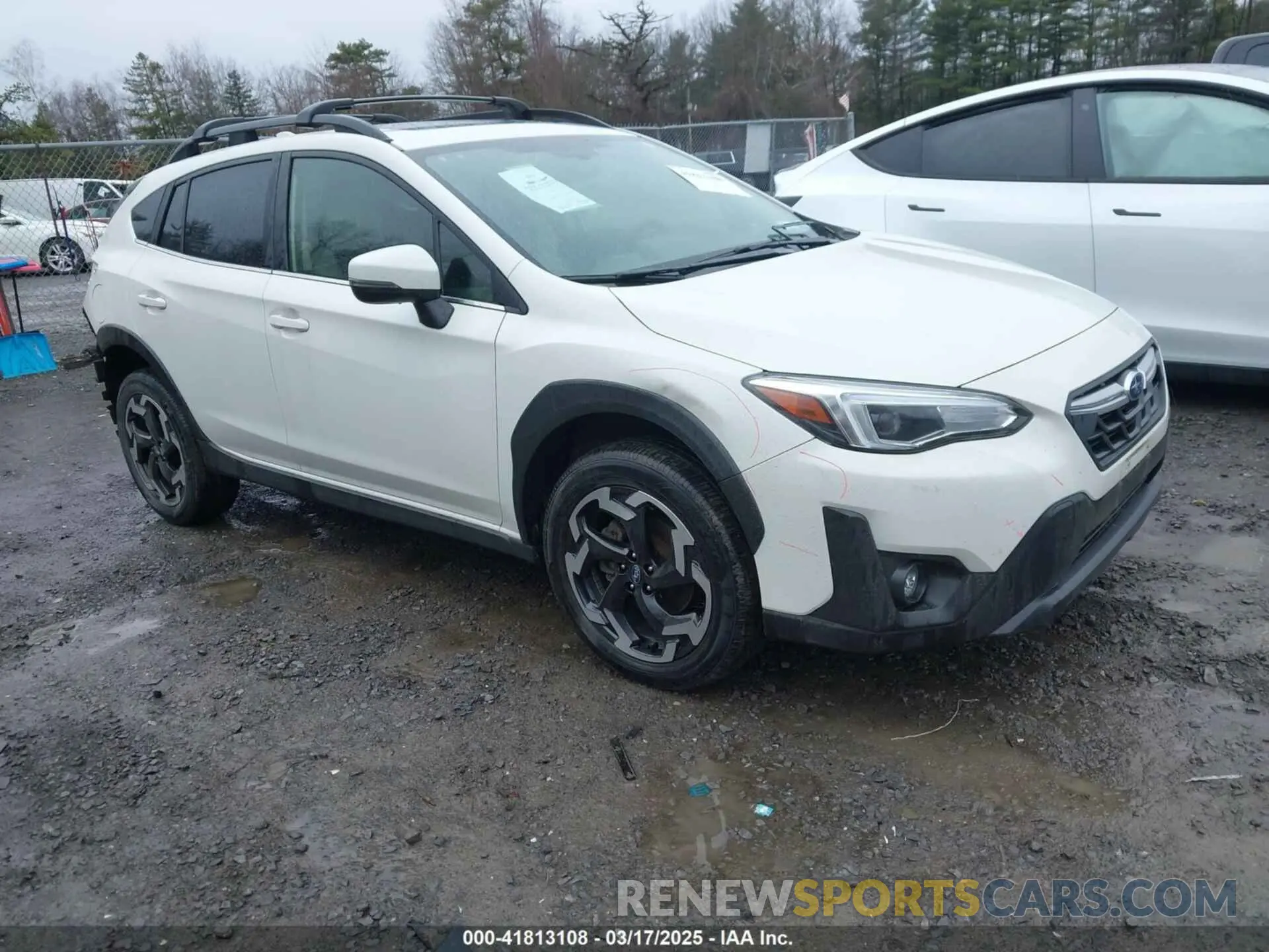 1 Photograph of a damaged car JF2GTHNC2NH232374 SUBARU CROSSTREK 2022