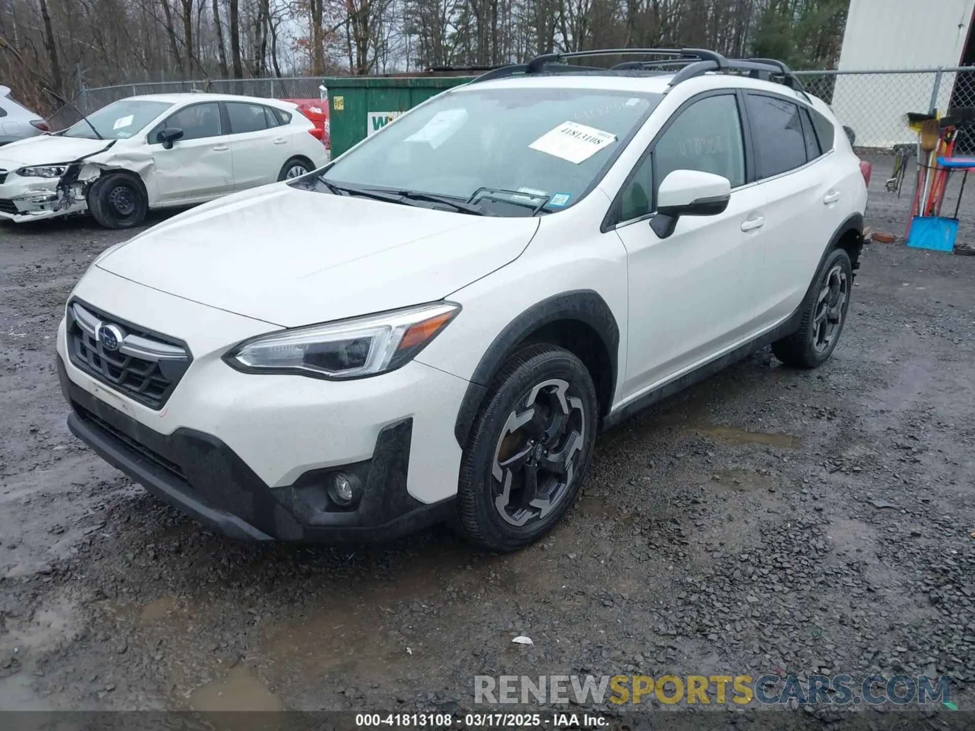 2 Photograph of a damaged car JF2GTHNC2NH232374 SUBARU CROSSTREK 2022