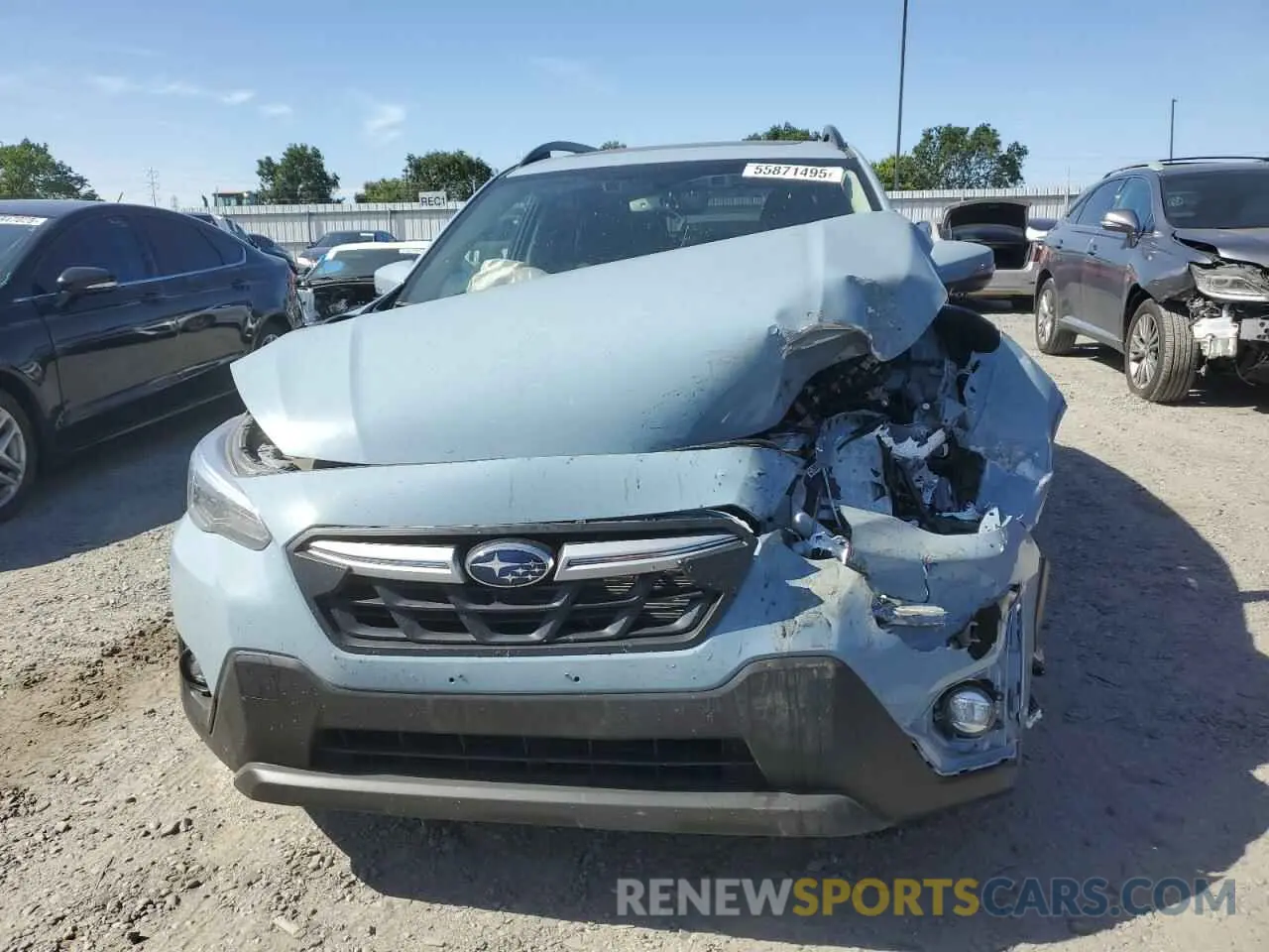 5 Photograph of a damaged car JF2GTHNC2NH280232 SUBARU CROSSTREK 2022