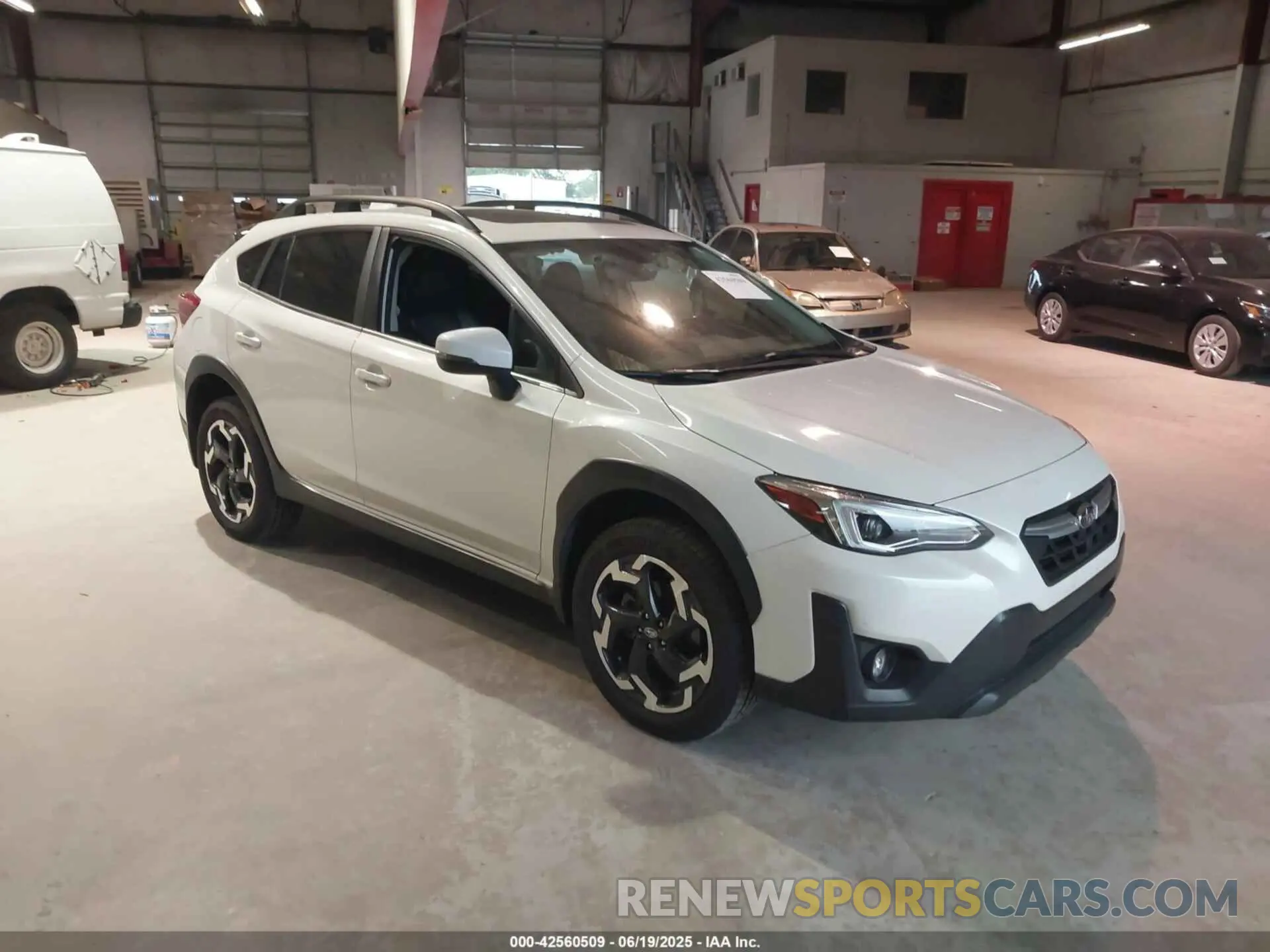 1 Photograph of a damaged car JF2GTHNC2NH285463 SUBARU CROSSTREK 2022