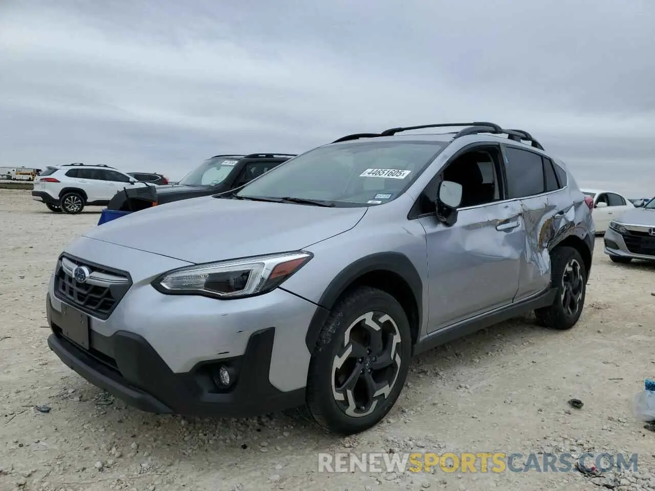 1 Photograph of a damaged car JF2GTHNC3N8200985 SUBARU CROSSTREK 2022