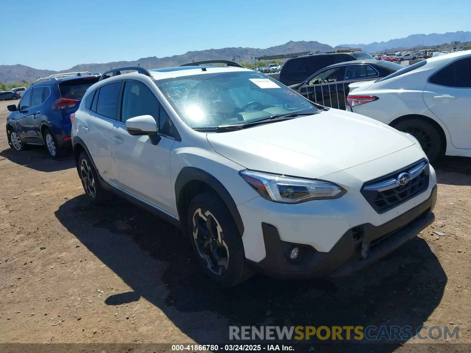 1 Photograph of a damaged car JF2GTHNC5N8272822 SUBARU CROSSTREK 2022