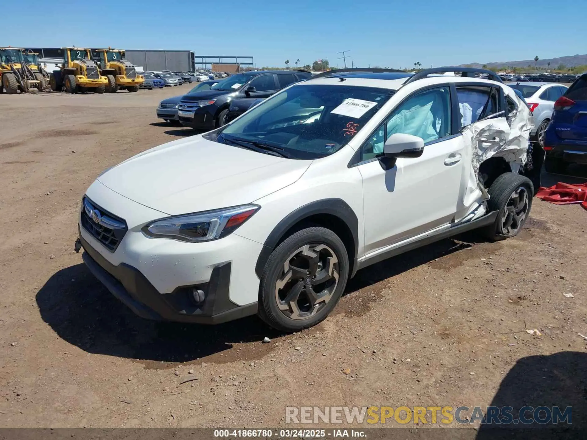 2 Photograph of a damaged car JF2GTHNC5N8272822 SUBARU CROSSTREK 2022