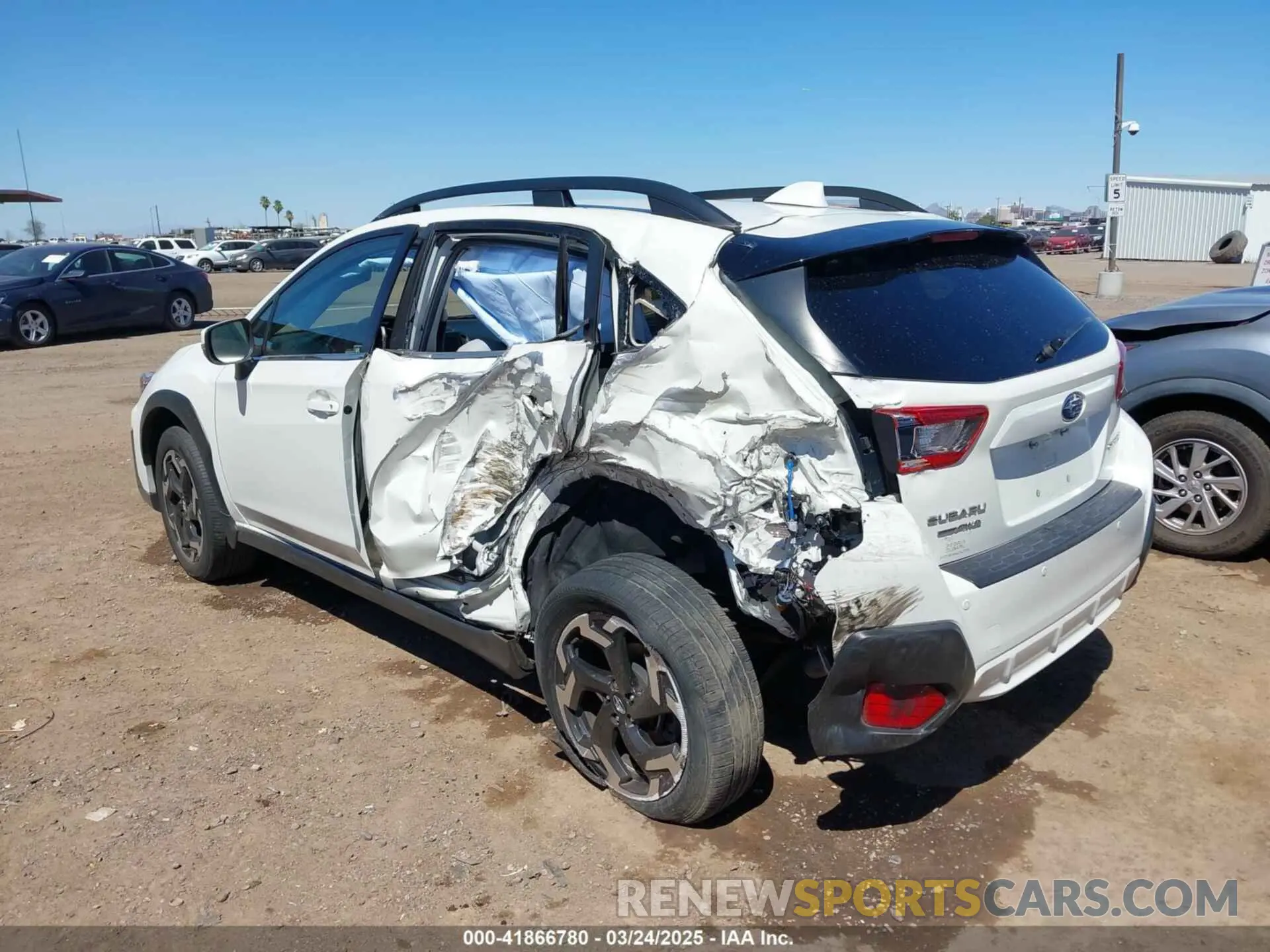 6 Photograph of a damaged car JF2GTHNC5N8272822 SUBARU CROSSTREK 2022