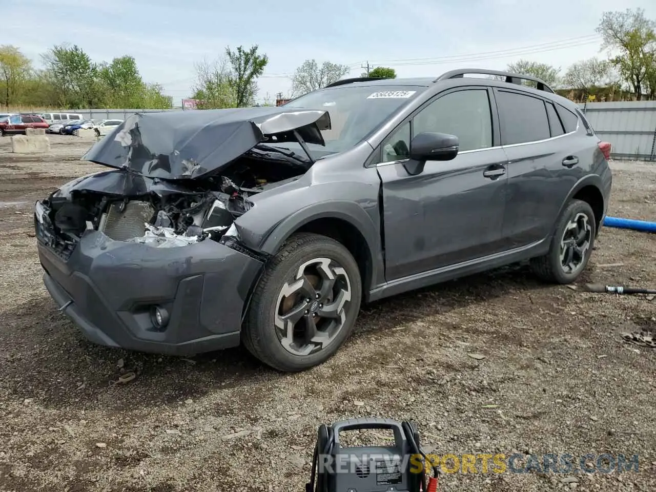1 Photograph of a damaged car JF2GTHNC7N8218406 SUBARU CROSSTREK 2022
