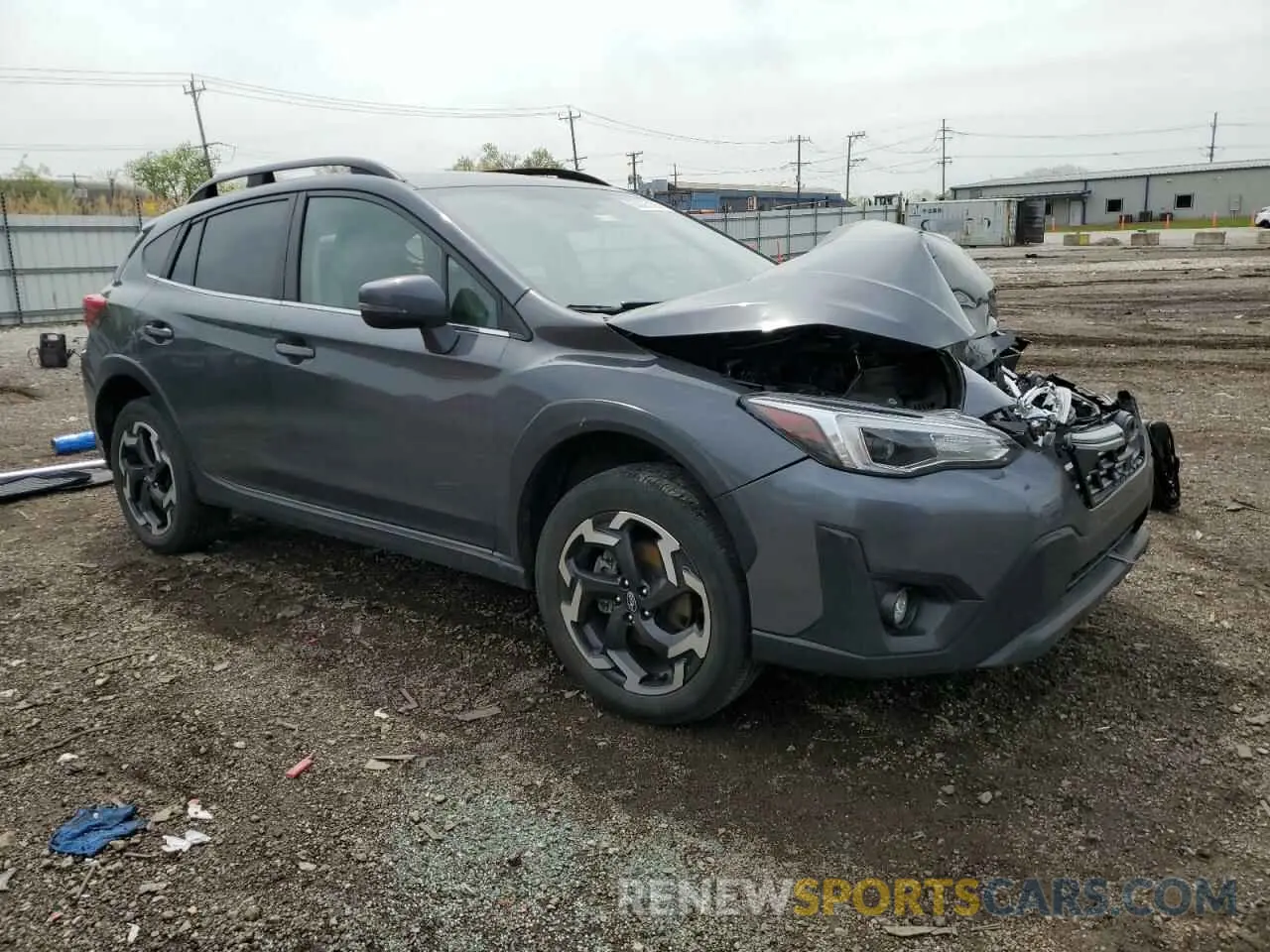 4 Photograph of a damaged car JF2GTHNC7N8218406 SUBARU CROSSTREK 2022