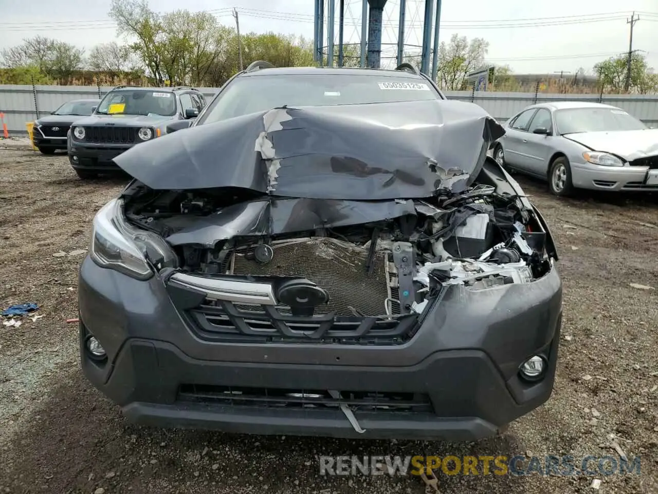 5 Photograph of a damaged car JF2GTHNC7N8218406 SUBARU CROSSTREK 2022