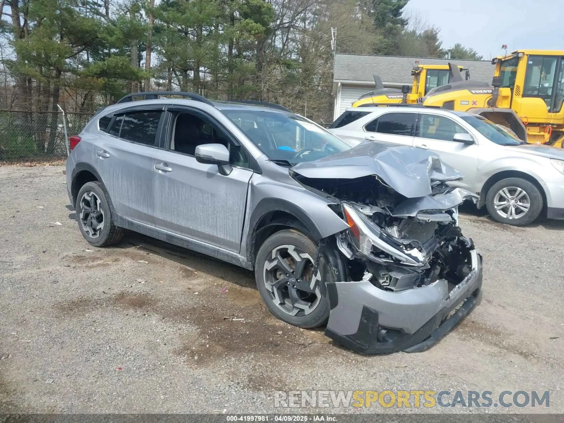 1 Photograph of a damaged car JF2GTHNC7N8232919 SUBARU CROSSTREK 2022