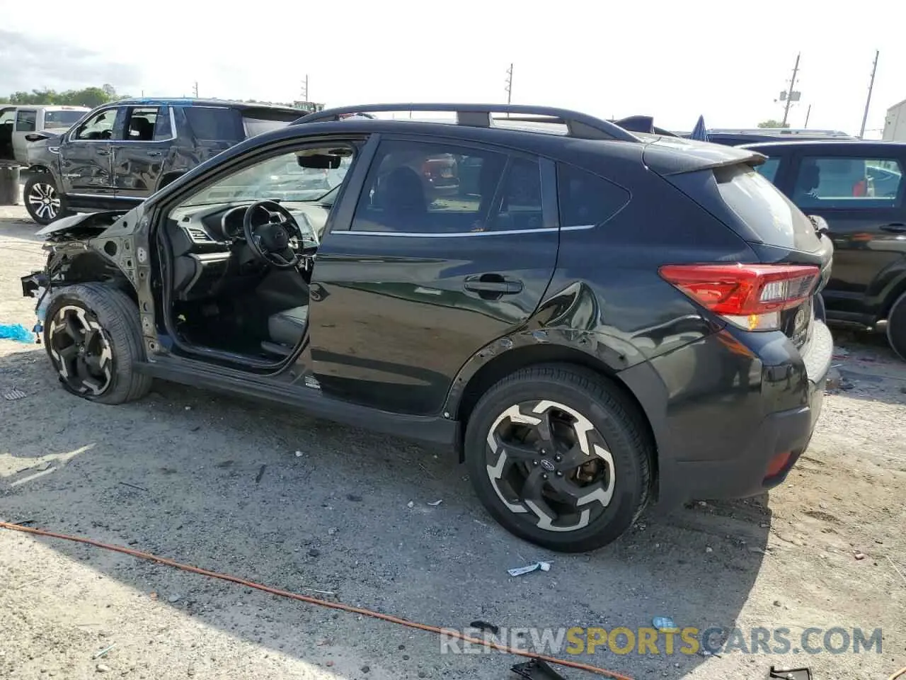 2 Photograph of a damaged car JF2GTHNC7NH209981 SUBARU CROSSTREK 2022