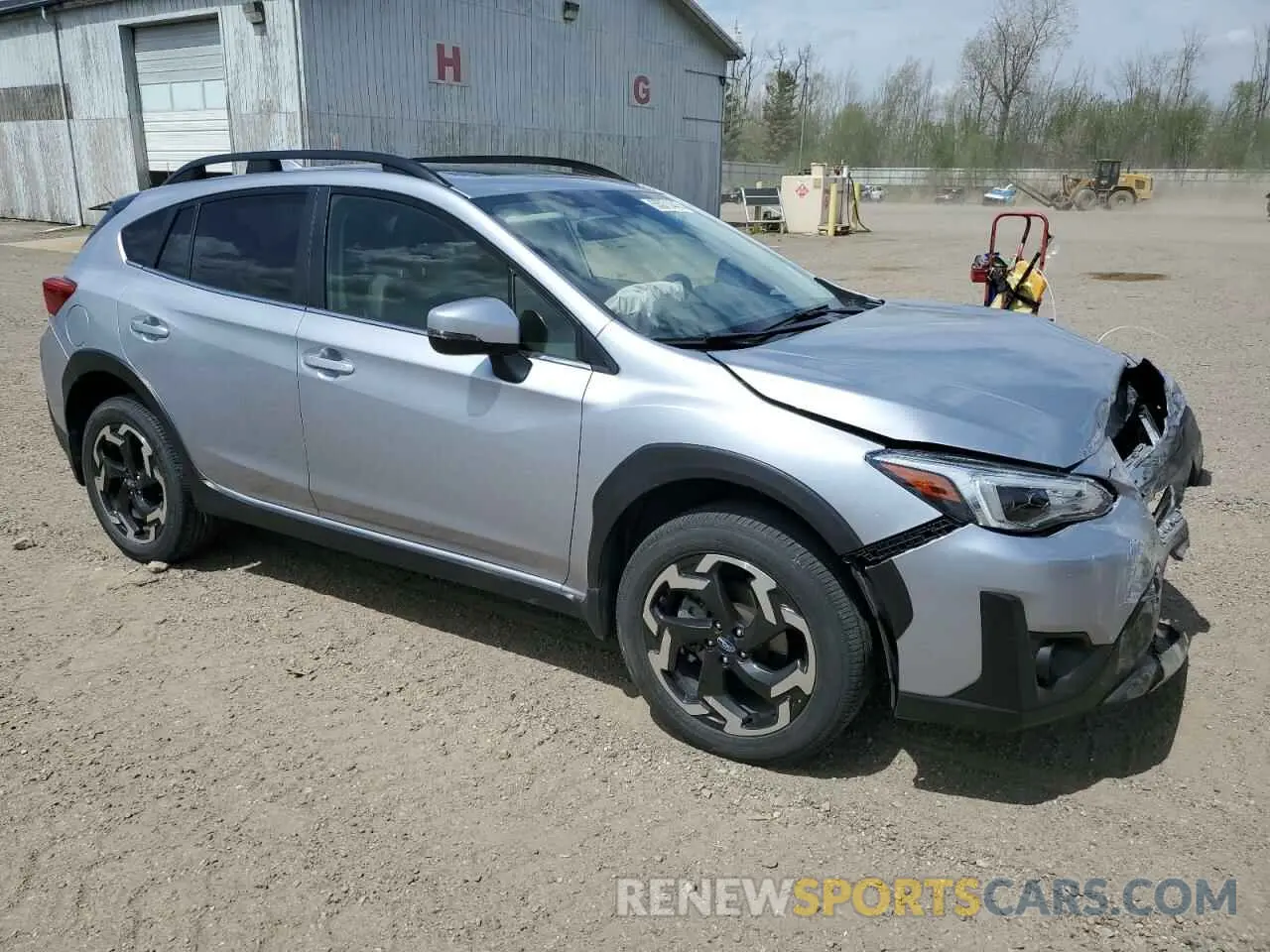 4 Photograph of a damaged car JF2GTHNC7NH274359 SUBARU CROSSTREK 2022