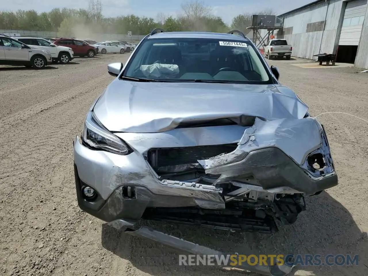 5 Photograph of a damaged car JF2GTHNC7NH274359 SUBARU CROSSTREK 2022