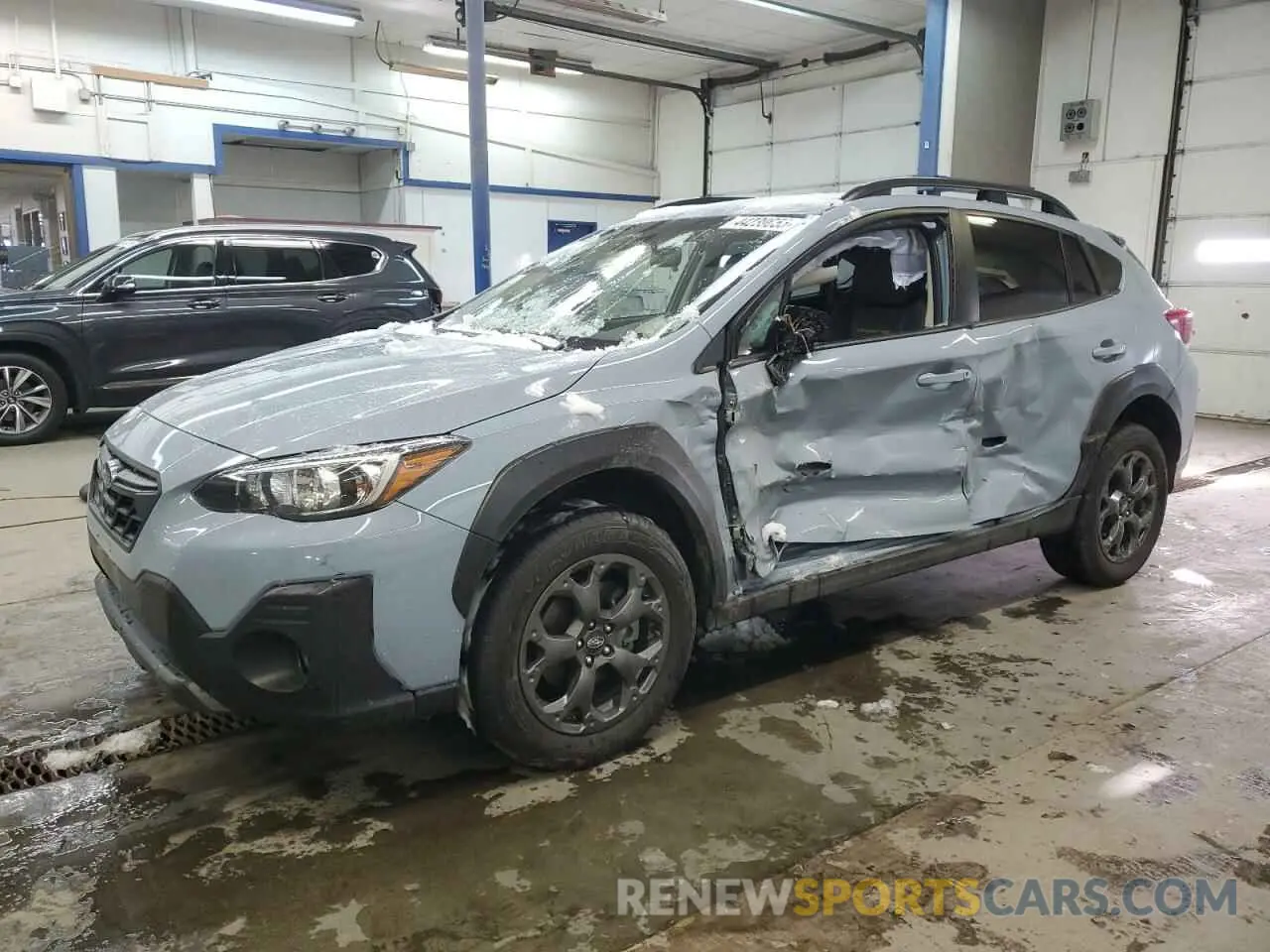 1 Photograph of a damaged car JF2GTHRC0NH209931 SUBARU CROSSTREK 2022