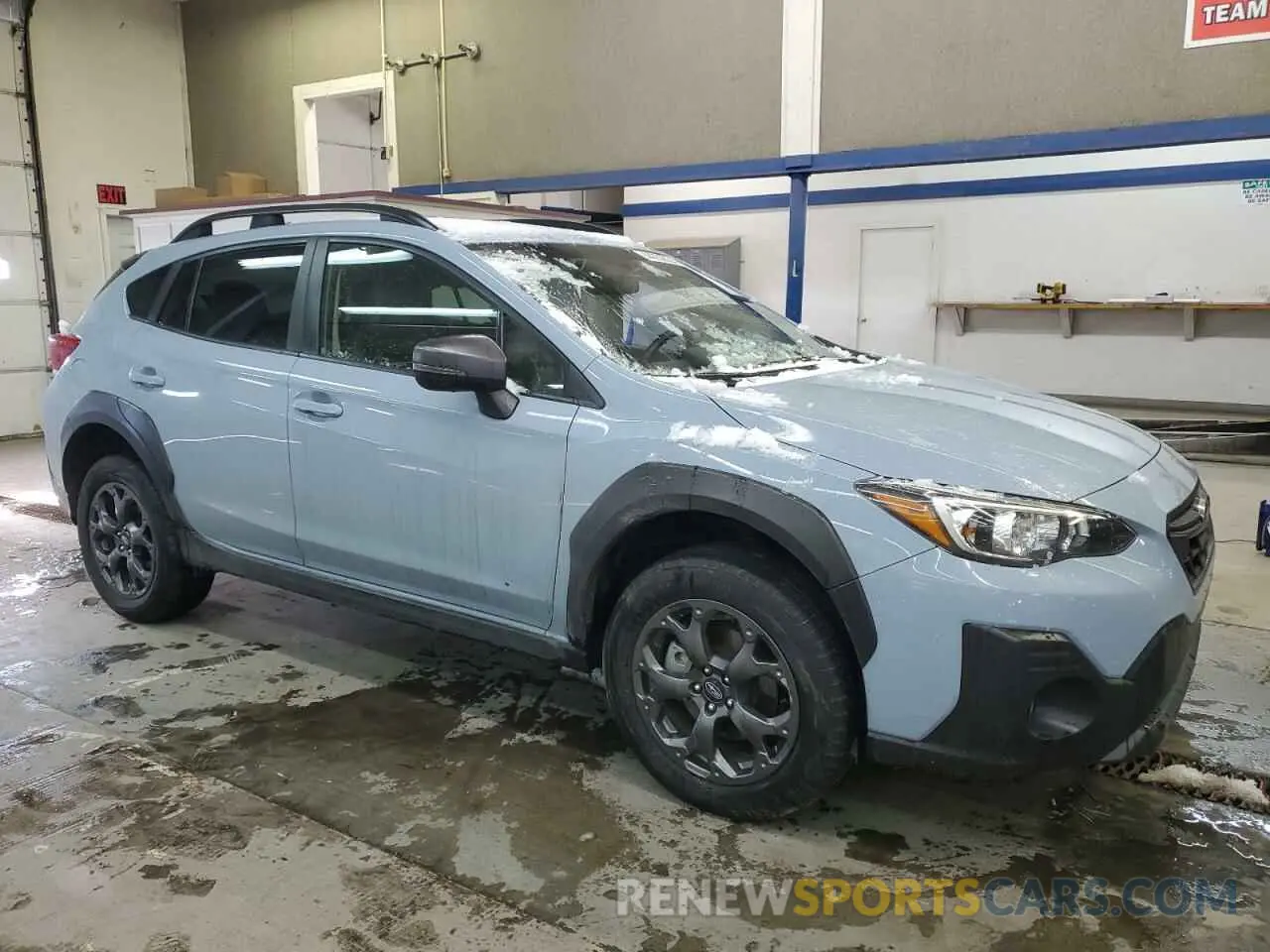 4 Photograph of a damaged car JF2GTHRC0NH209931 SUBARU CROSSTREK 2022