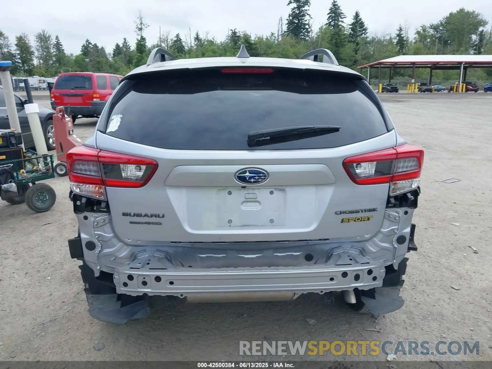 17 Photograph of a damaged car JF2GTHRC2NH237567 SUBARU CROSSTREK 2022