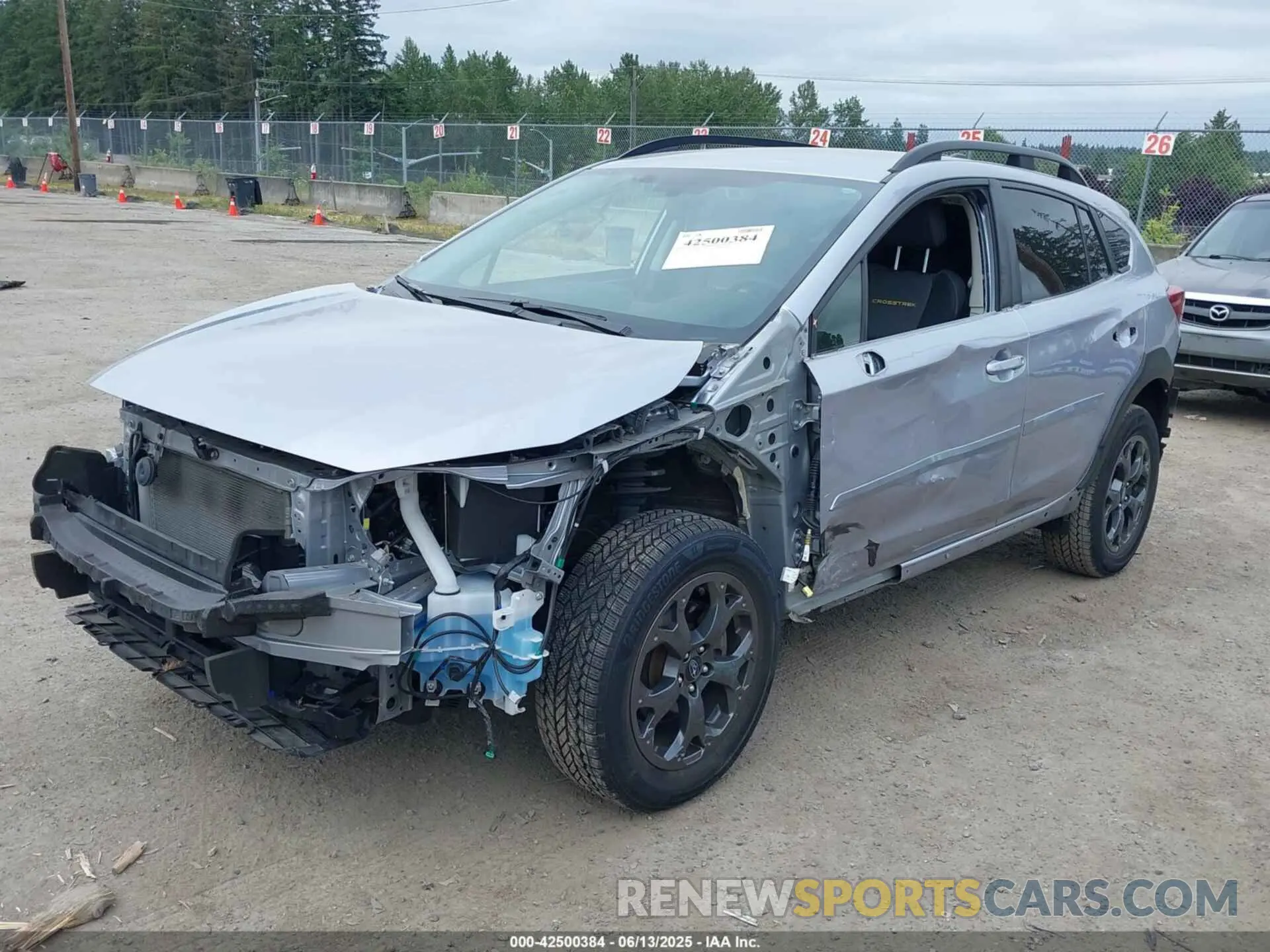 6 Photograph of a damaged car JF2GTHRC2NH237567 SUBARU CROSSTREK 2022