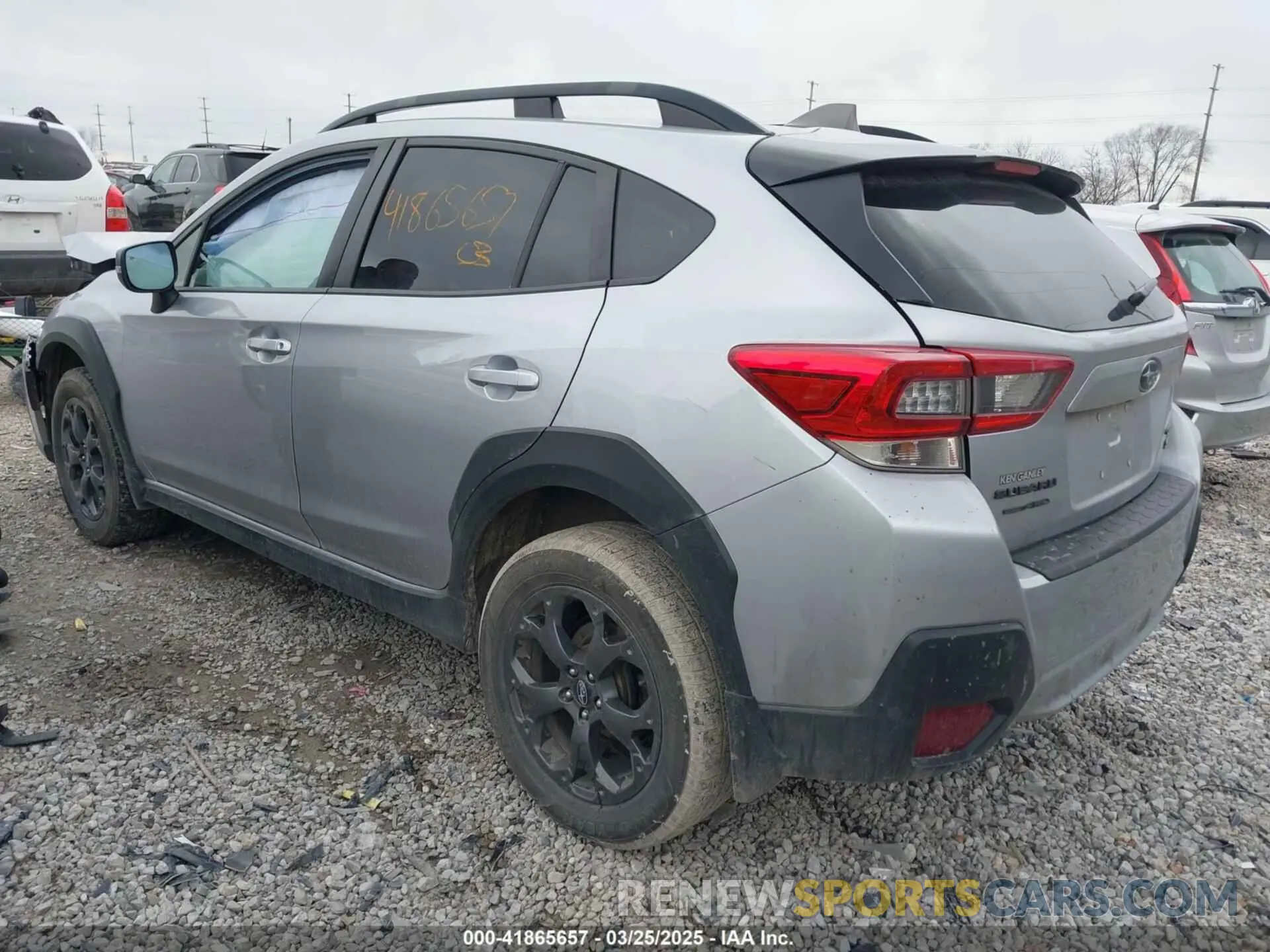 3 Photograph of a damaged car JF2GTHRC2NH277258 SUBARU CROSSTREK 2022