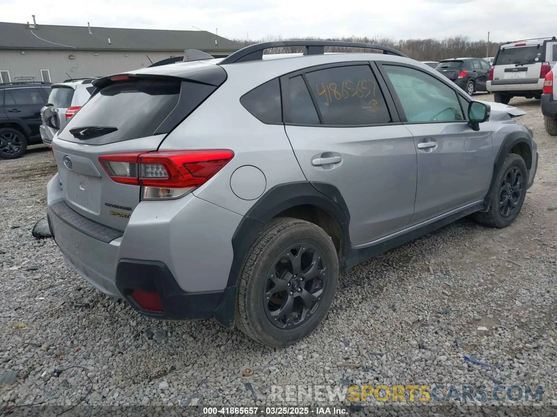 4 Photograph of a damaged car JF2GTHRC2NH277258 SUBARU CROSSTREK 2022