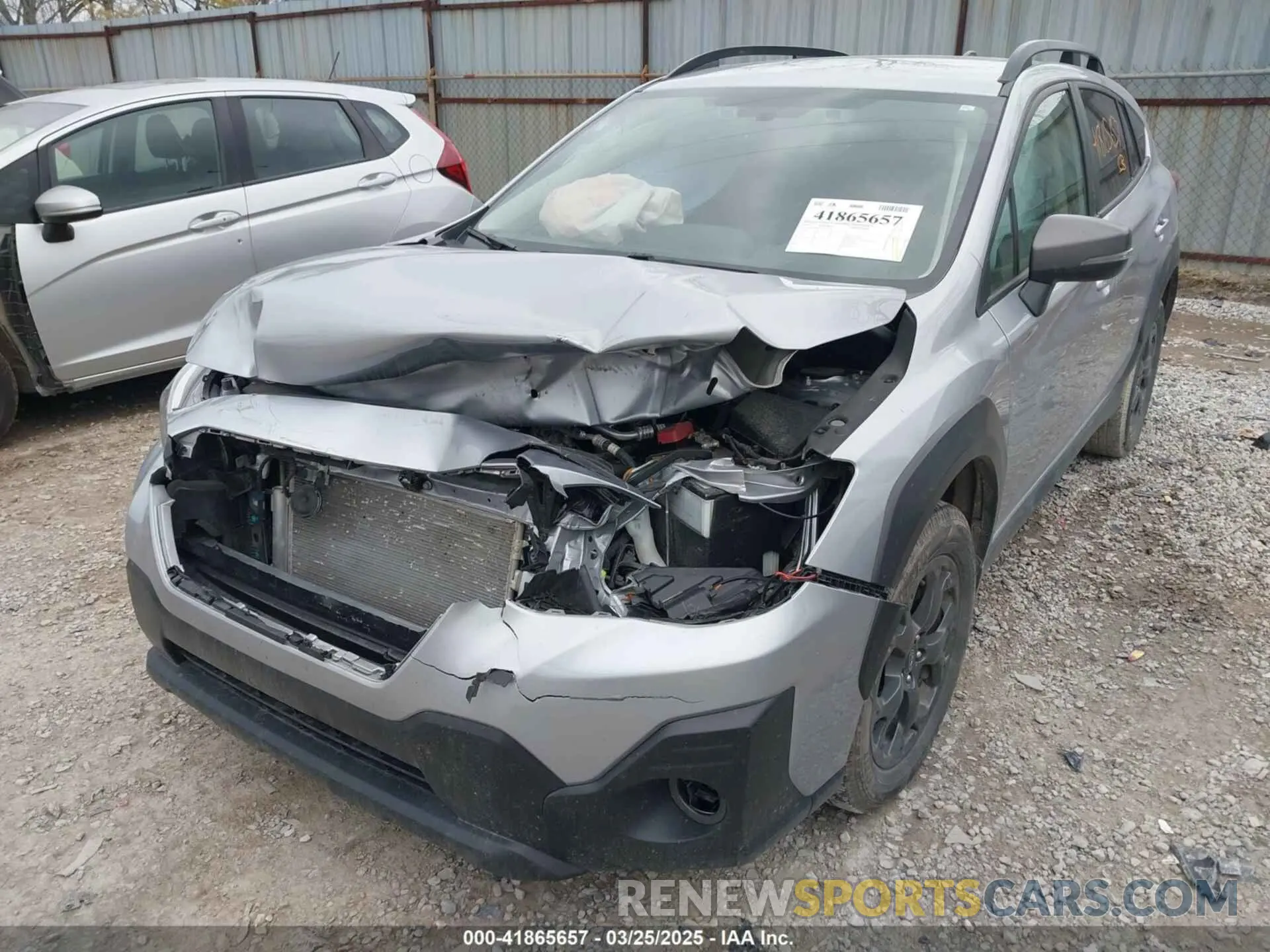6 Photograph of a damaged car JF2GTHRC2NH277258 SUBARU CROSSTREK 2022