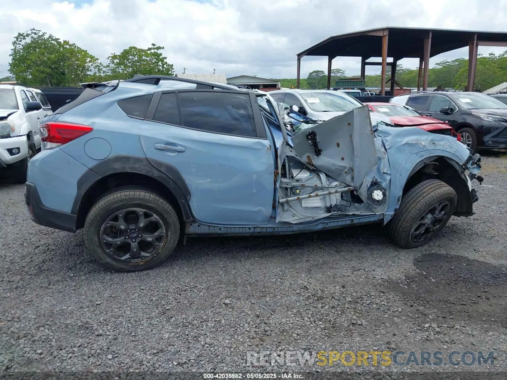 12 Photograph of a damaged car JF2GTHRC3NH273882 SUBARU CROSSTREK 2022