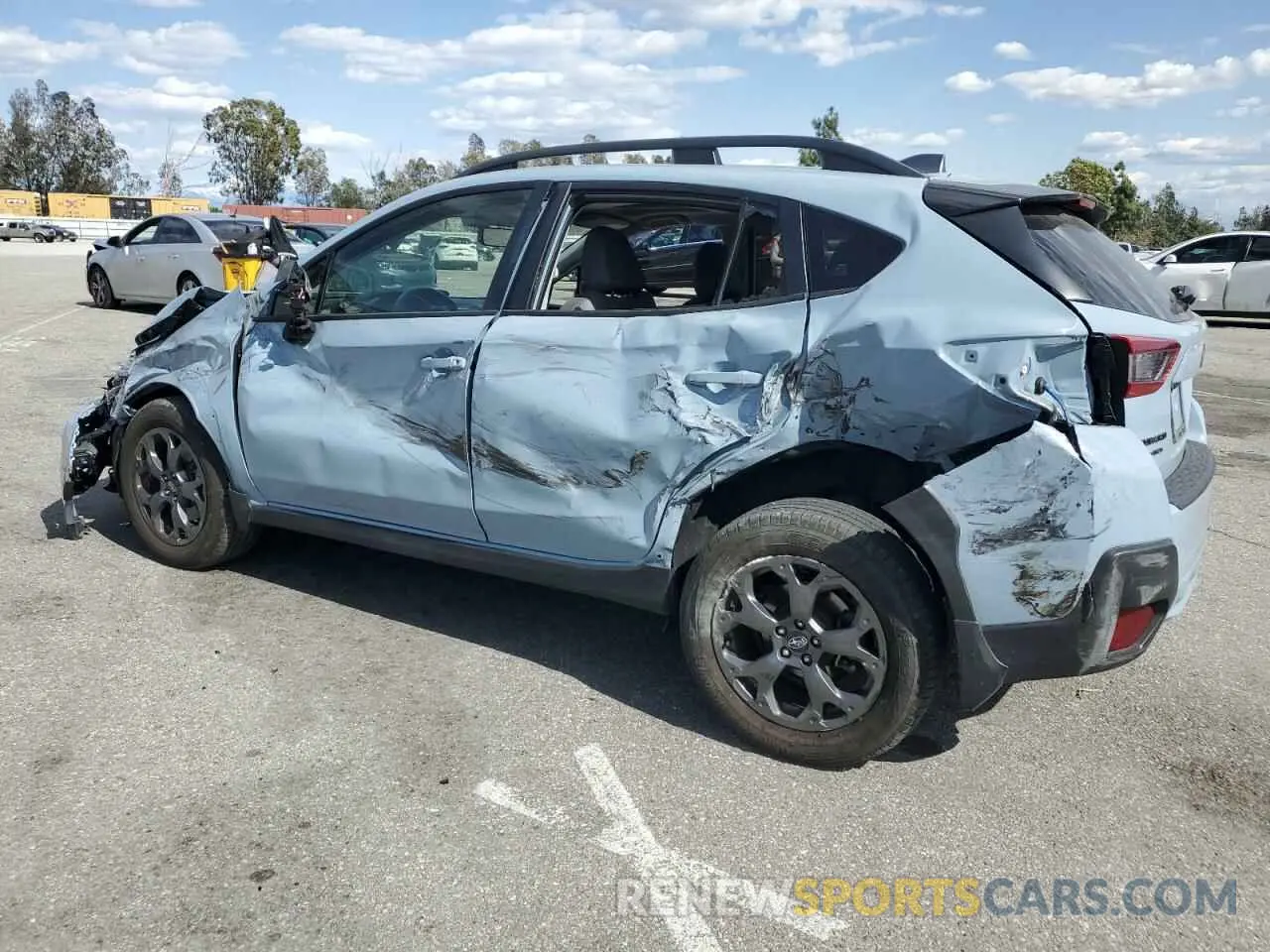 2 Photograph of a damaged car JF2GTHSC0NH219787 SUBARU CROSSTREK 2022