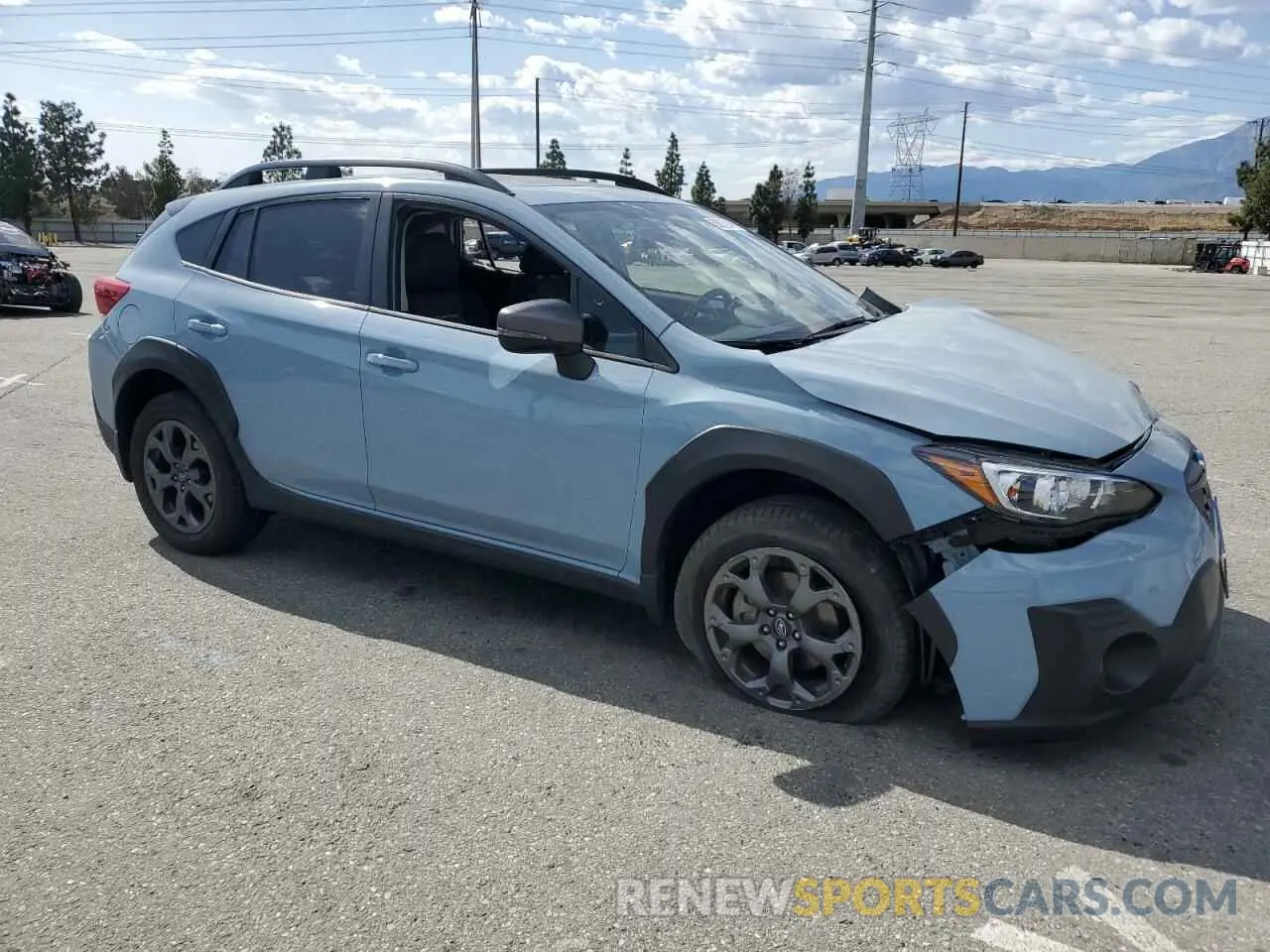 4 Photograph of a damaged car JF2GTHSC0NH219787 SUBARU CROSSTREK 2022