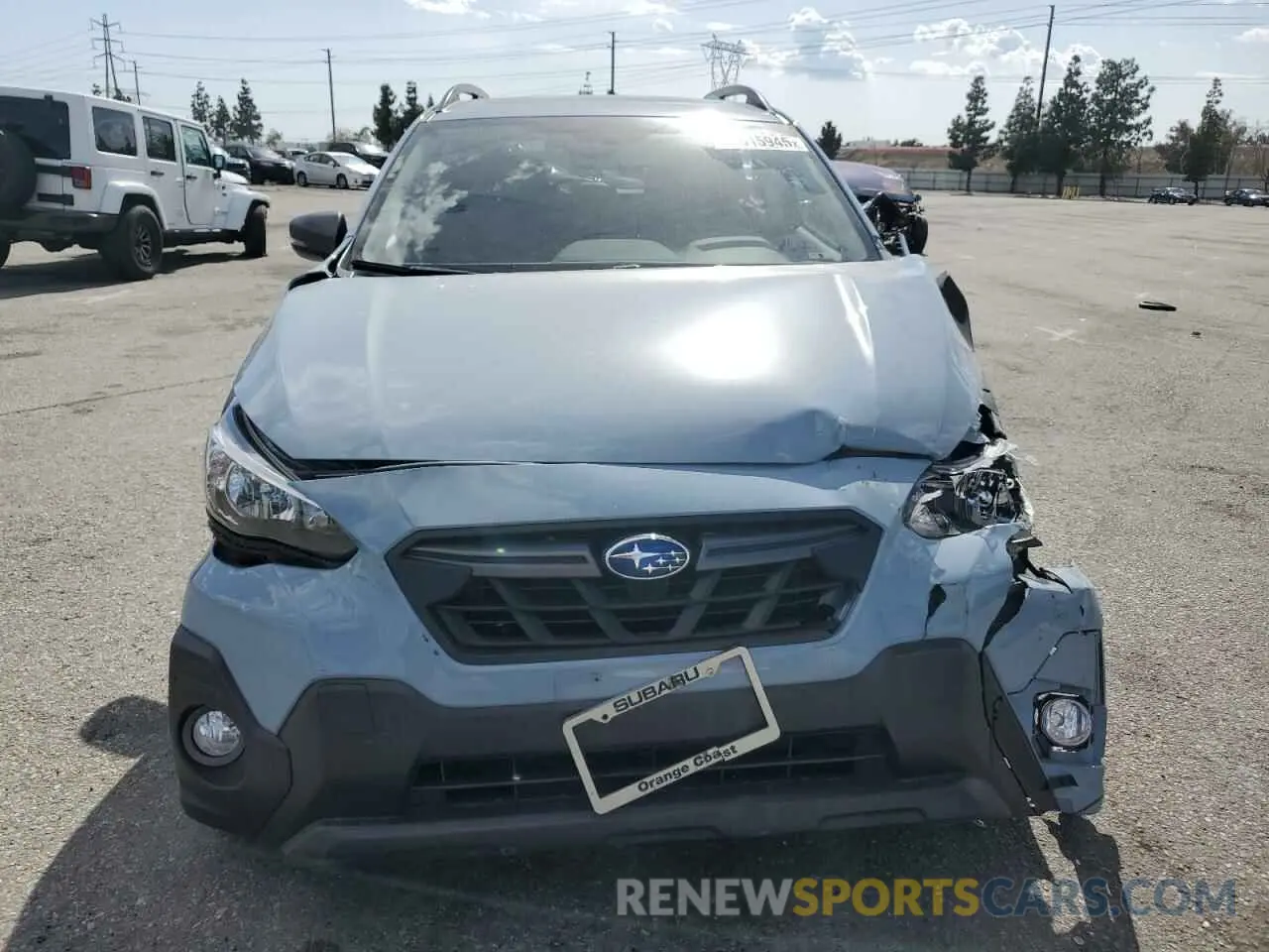5 Photograph of a damaged car JF2GTHSC0NH219787 SUBARU CROSSTREK 2022