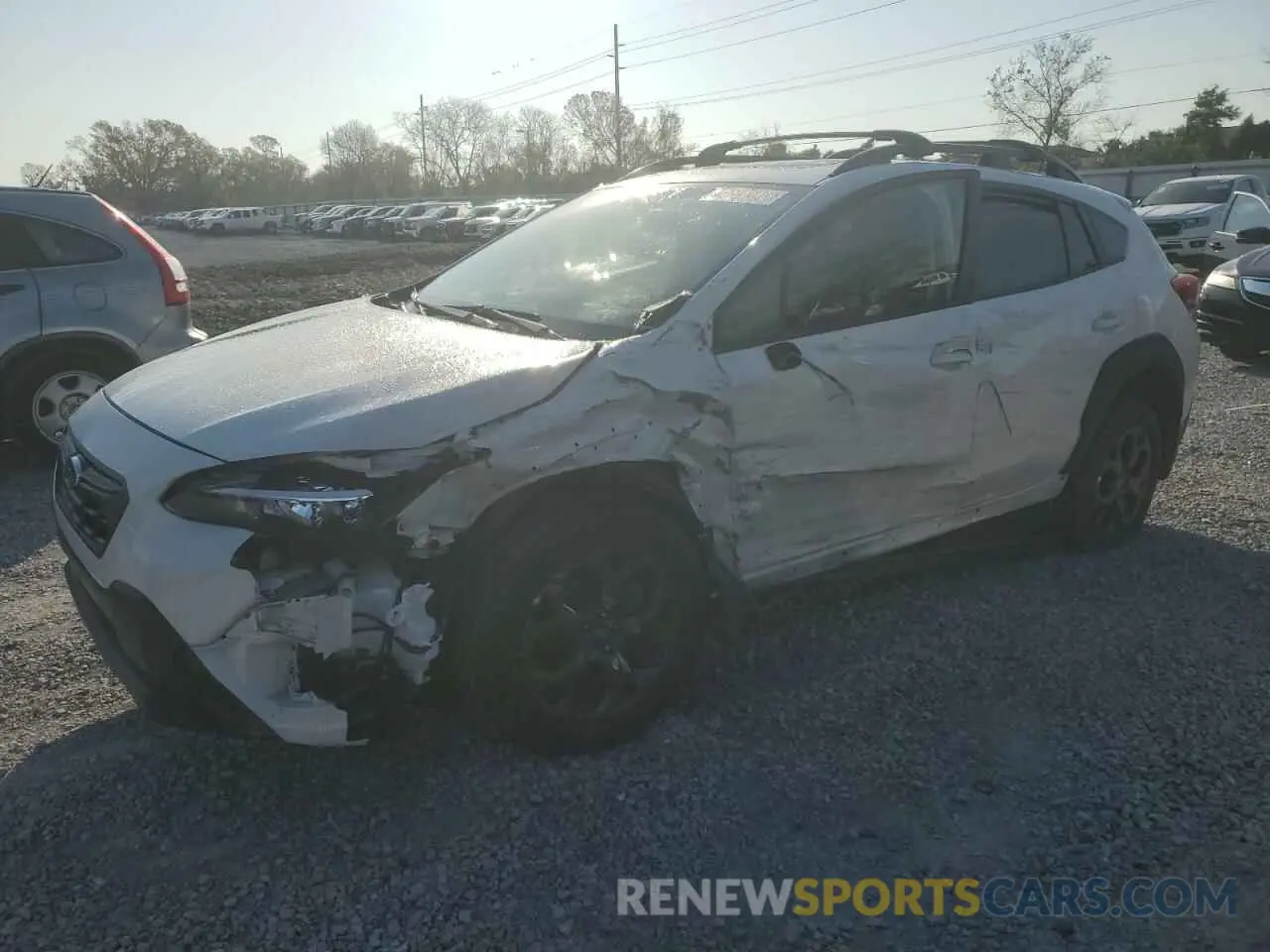 1 Photograph of a damaged car JF2GTHSC0NH276510 SUBARU CROSSTREK 2022