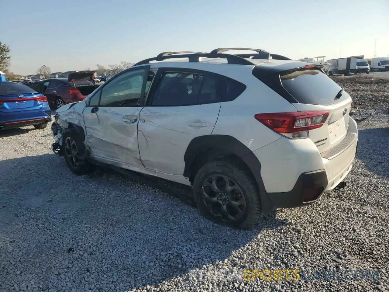 2 Photograph of a damaged car JF2GTHSC0NH276510 SUBARU CROSSTREK 2022