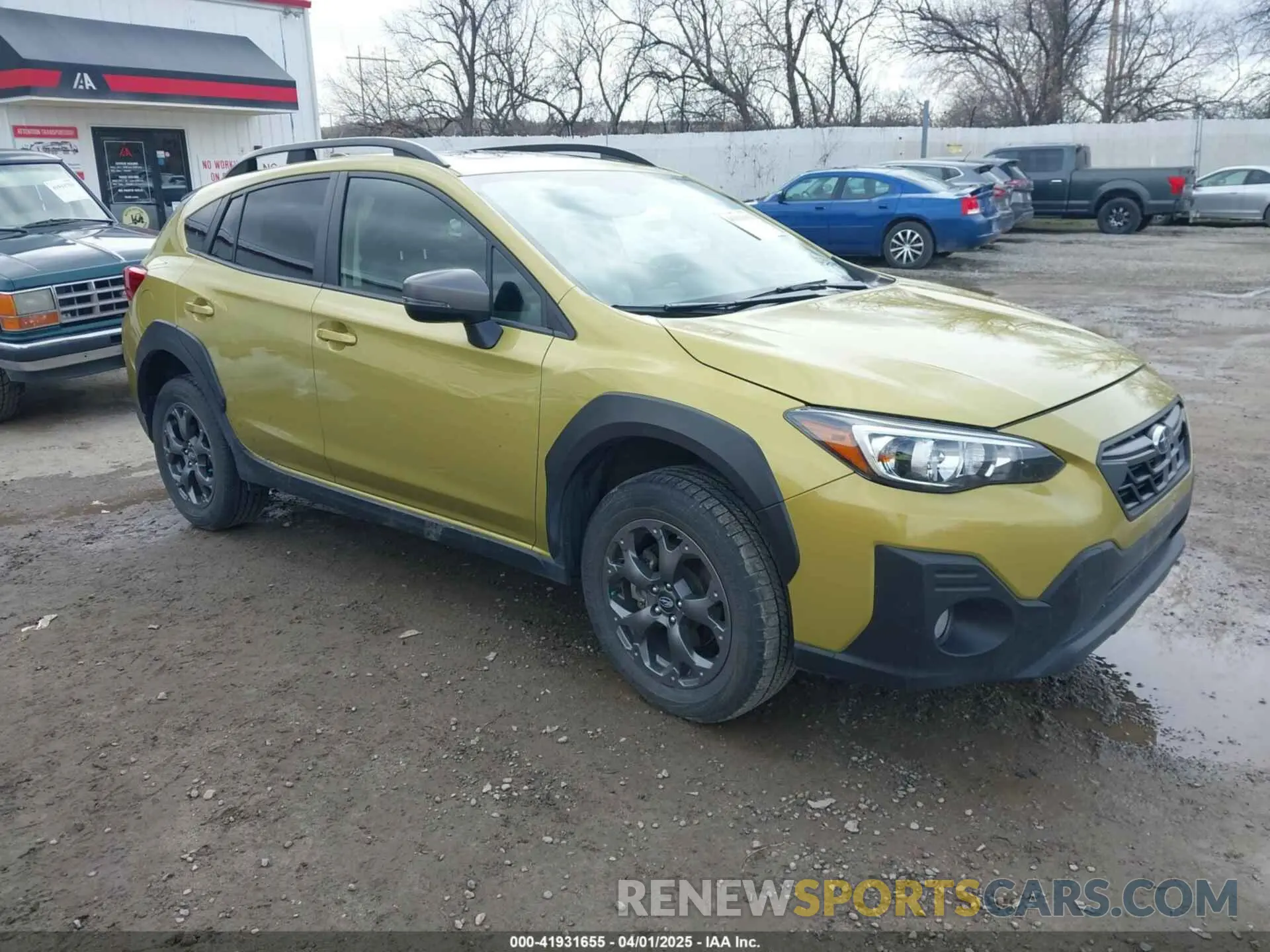 1 Photograph of a damaged car JF2GTHSC2NH254928 SUBARU CROSSTREK 2022