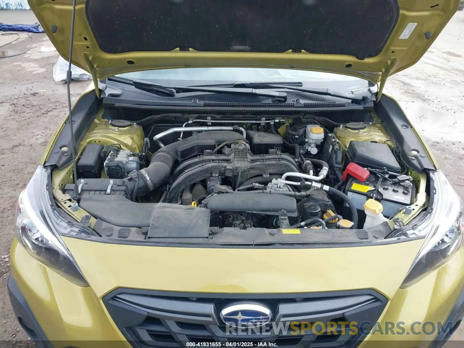 10 Photograph of a damaged car JF2GTHSC2NH254928 SUBARU CROSSTREK 2022